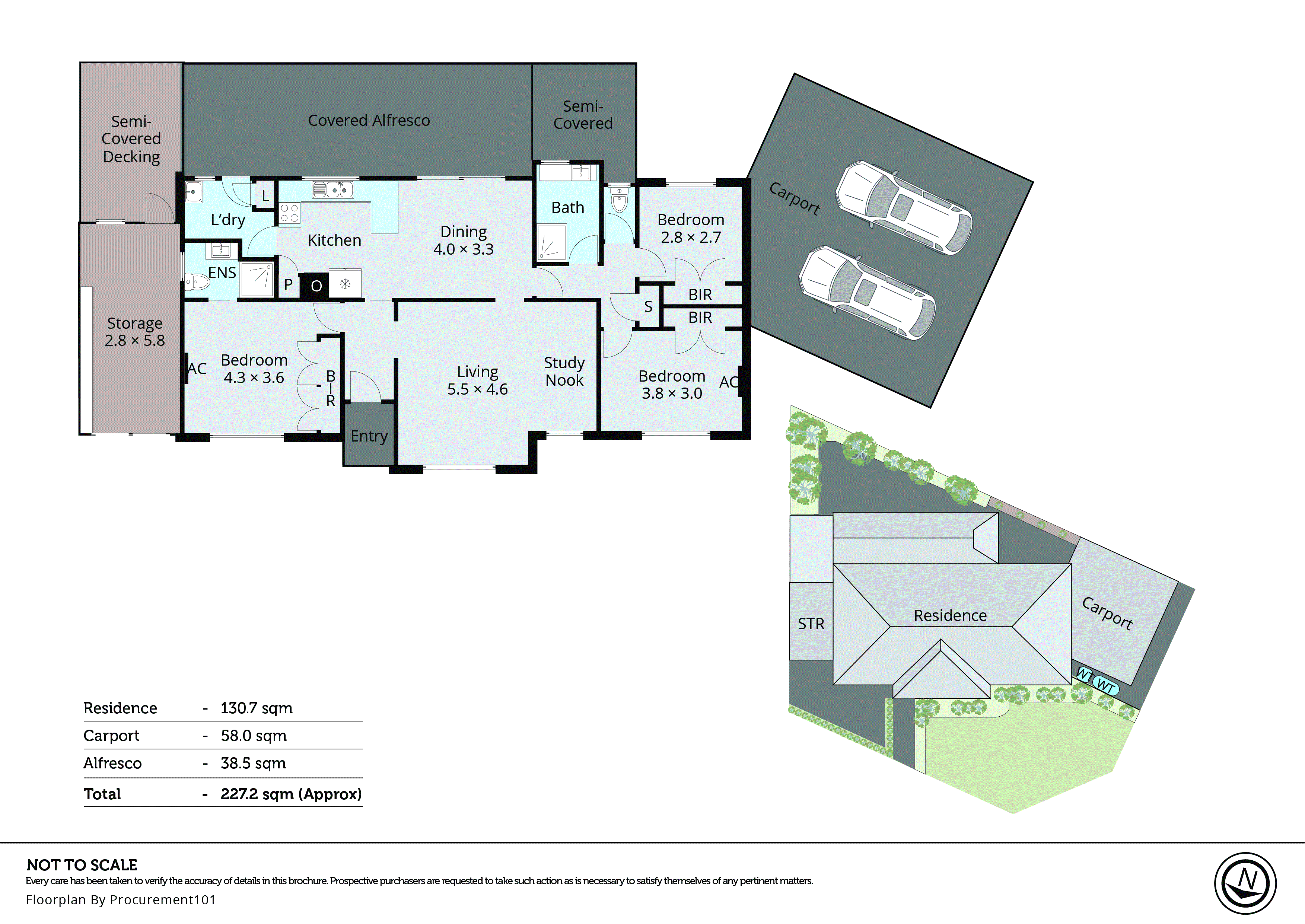 18 Sunnyvale Crescent, Keysborough VIC 3173 - Floorplan