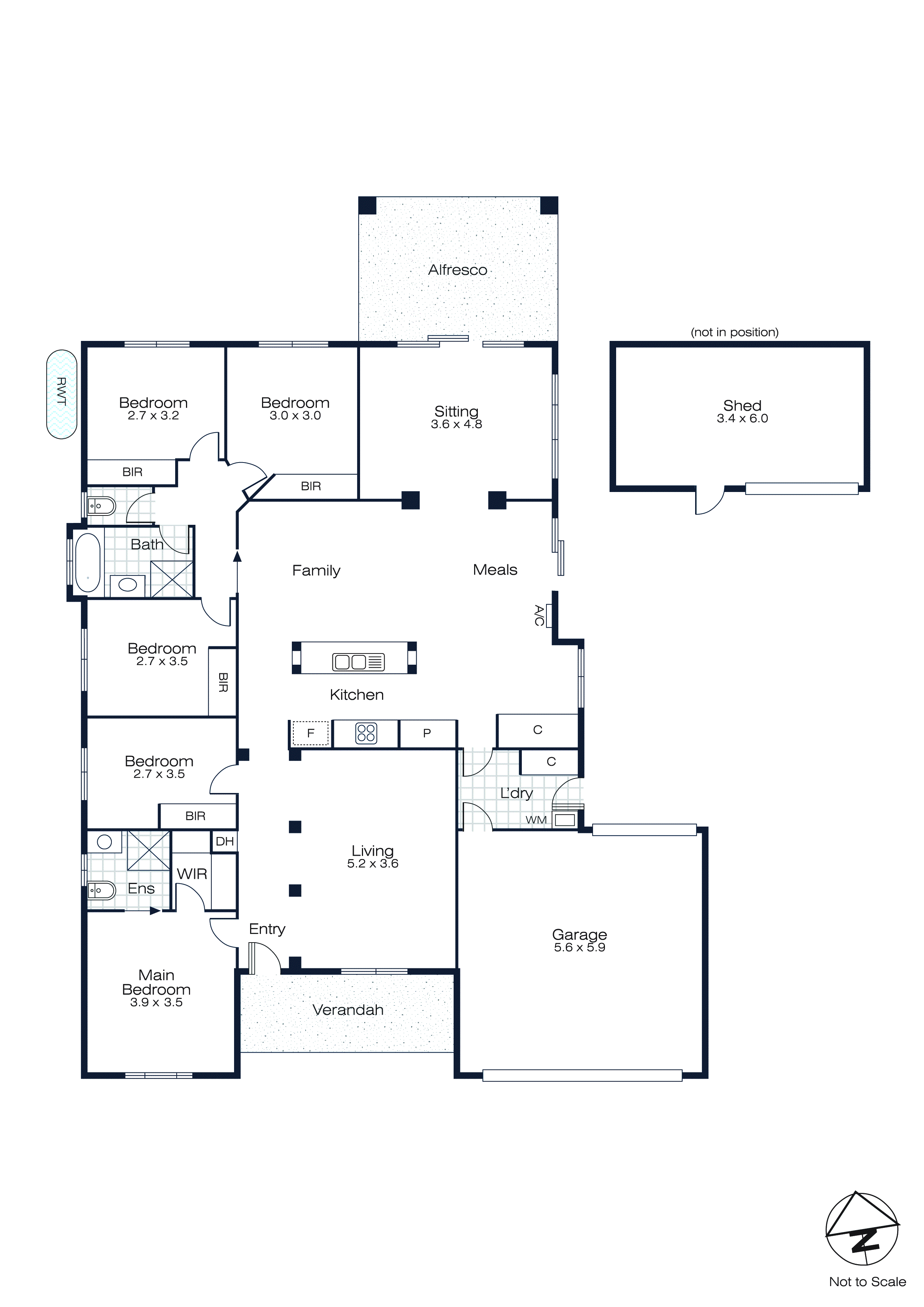 18 The Ridge, Winter Valley VIC 3358 - Floorplan