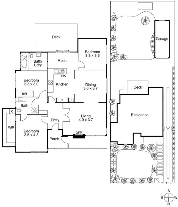 18 Tovan Akas Avenue, Bentleigh VIC 3204 - Floorplan