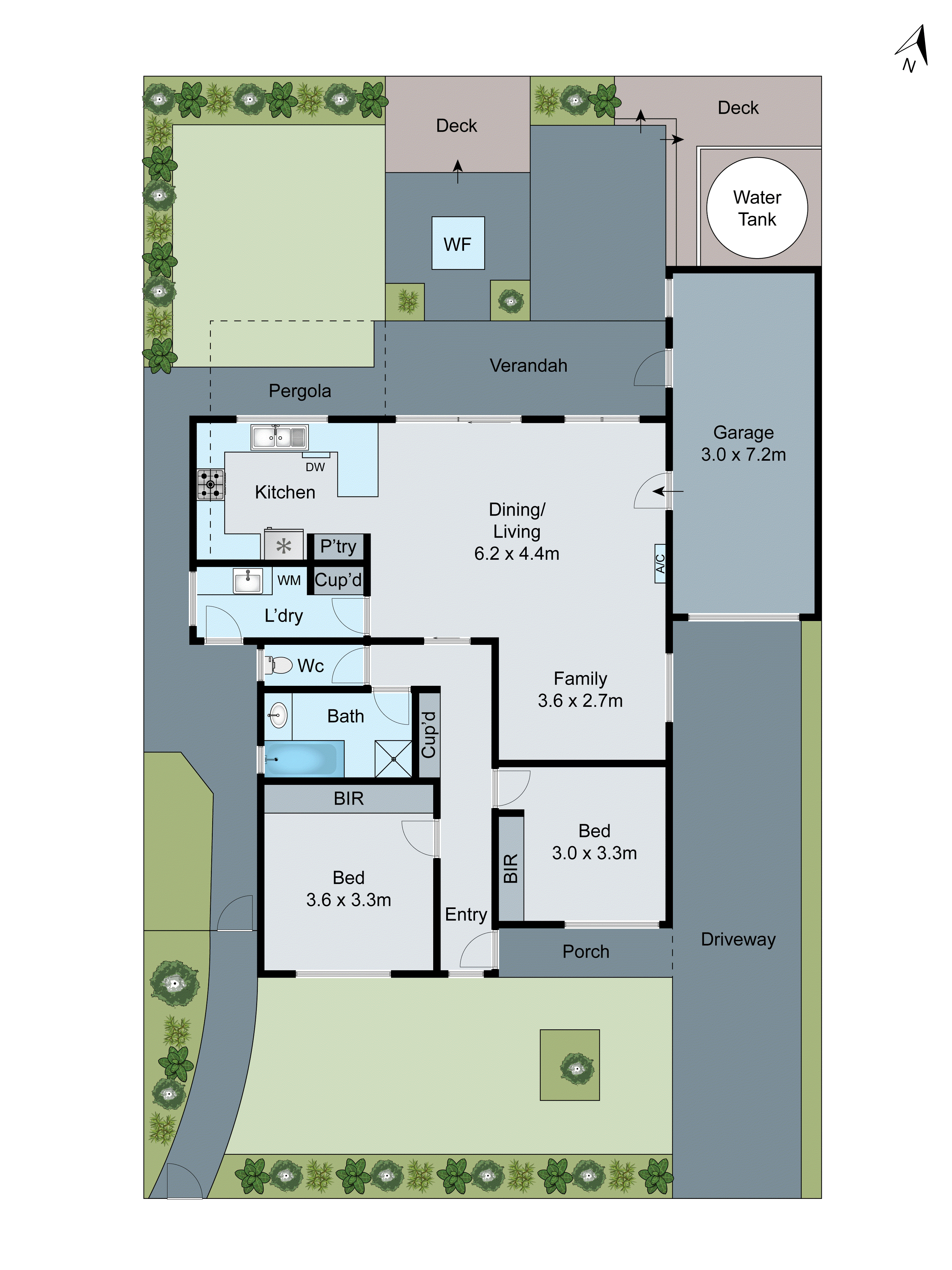 18 Watson Avenue, Belmont VIC 3216 - Floorplan
