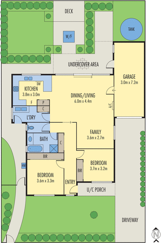 18 Watson Avenue, Belmont VIC 3216 - Floorplan
