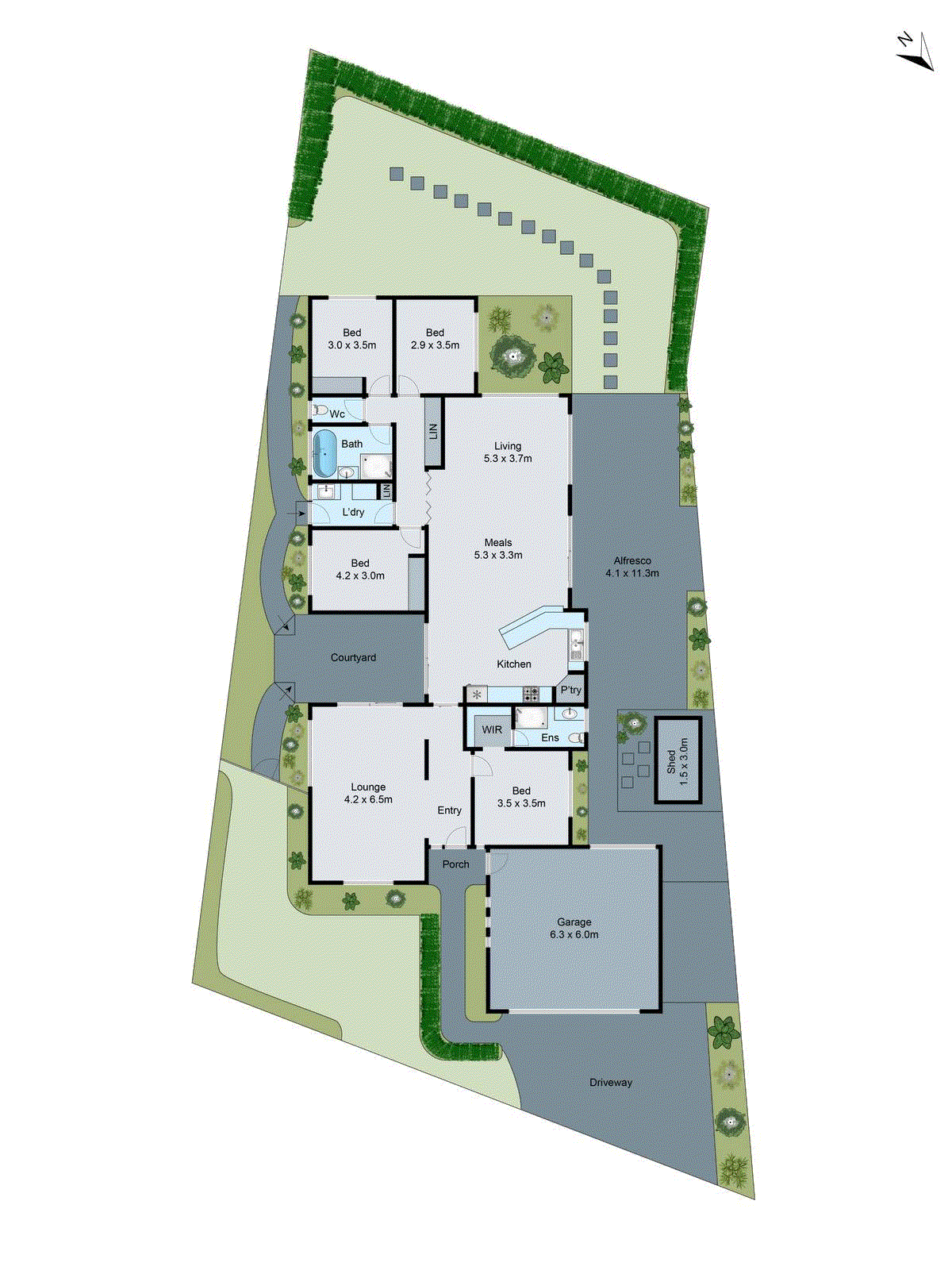 18 Waurn Park Court, Belmont VIC 3216 - Floorplan