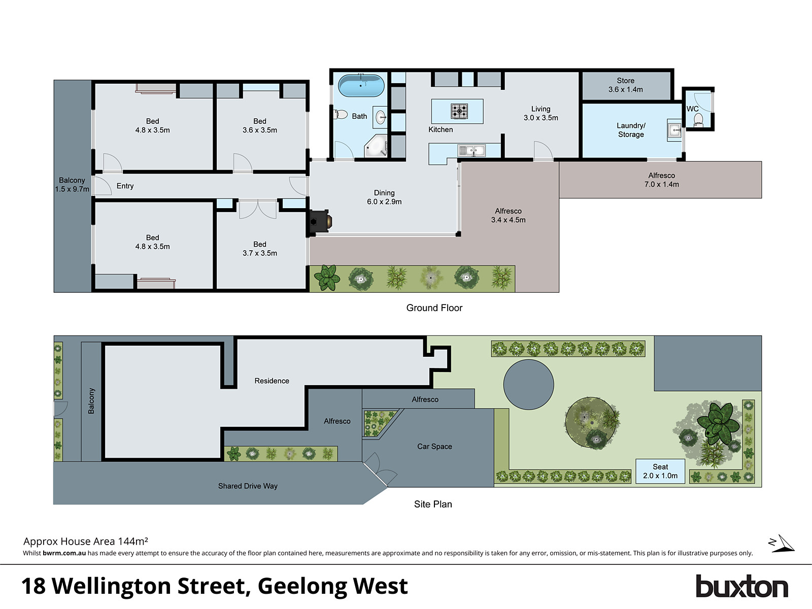 18 Wellington Street, Geelong West VIC 3218 - Floorplan