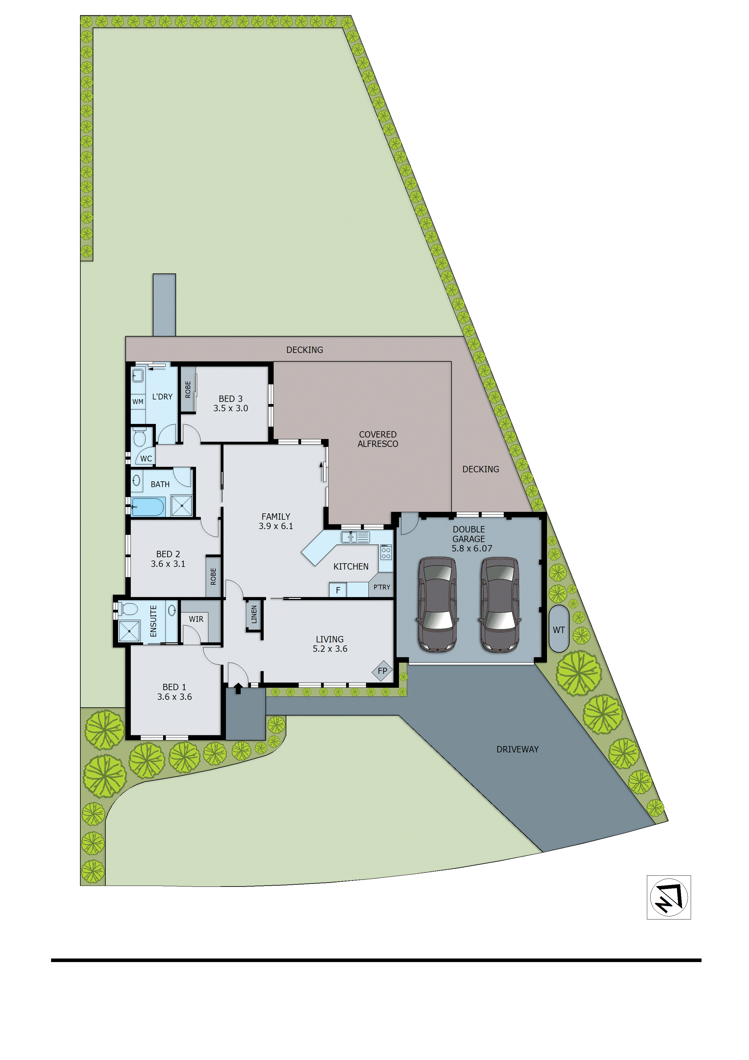 18 Wildoer Drive, Aspendale Gardens VIC 3195 - Floorplan
