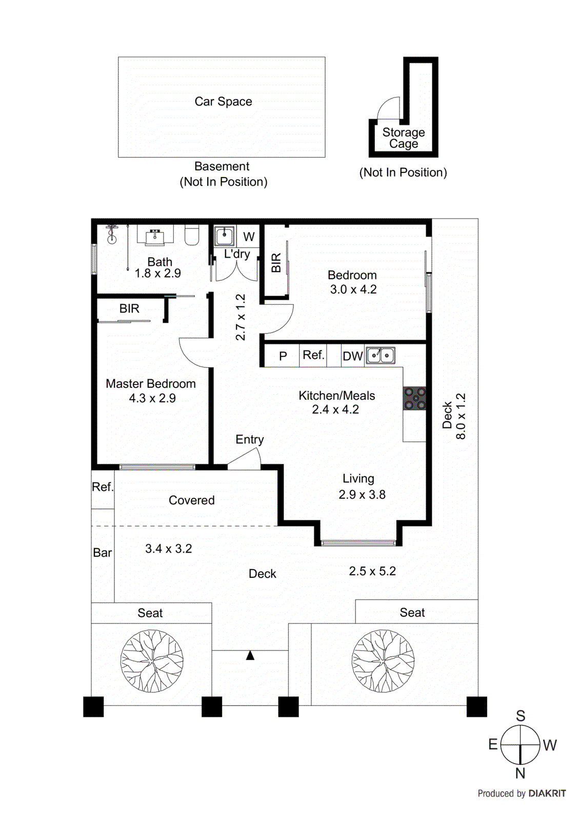 1/8 Willis Street, Hampton VIC 3188 - Floorplan