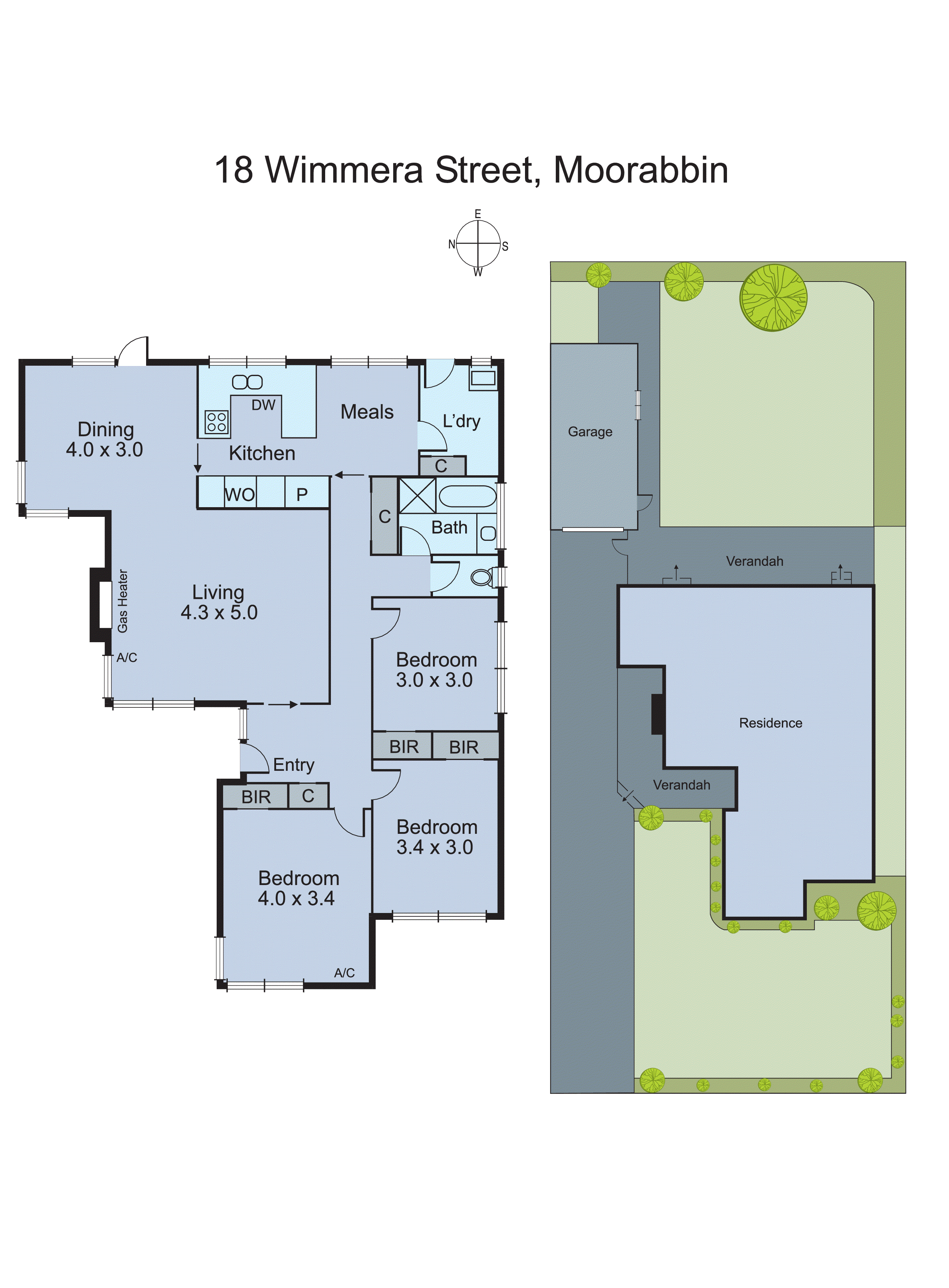 18 Wimmera Street, Moorabbin VIC 3189 - Floorplan