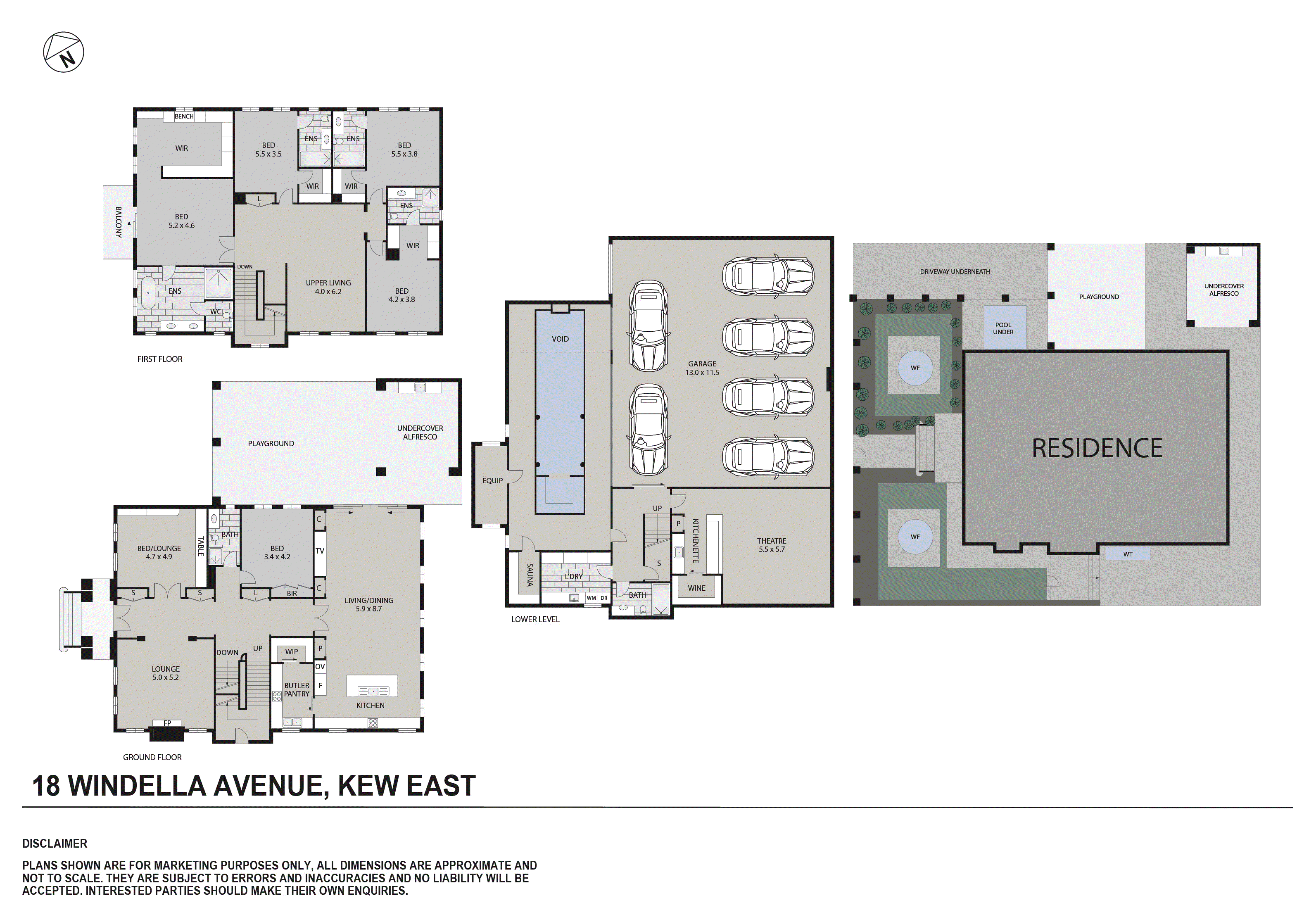 18 Windella Avenue, Kew East VIC 3102 - Floorplan