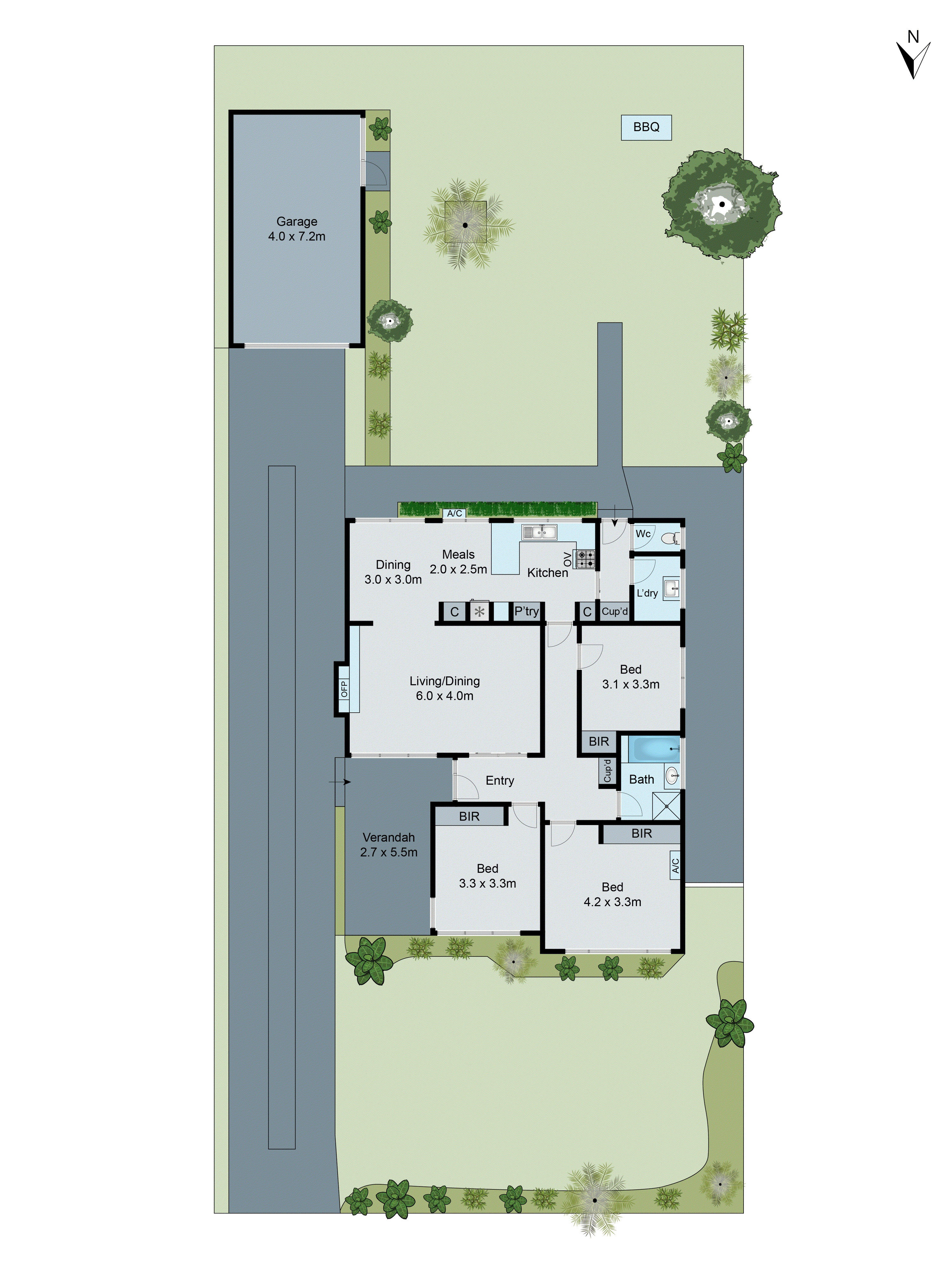 18 Worthing Avenue, Burwood East VIC 3151 - Floorplan