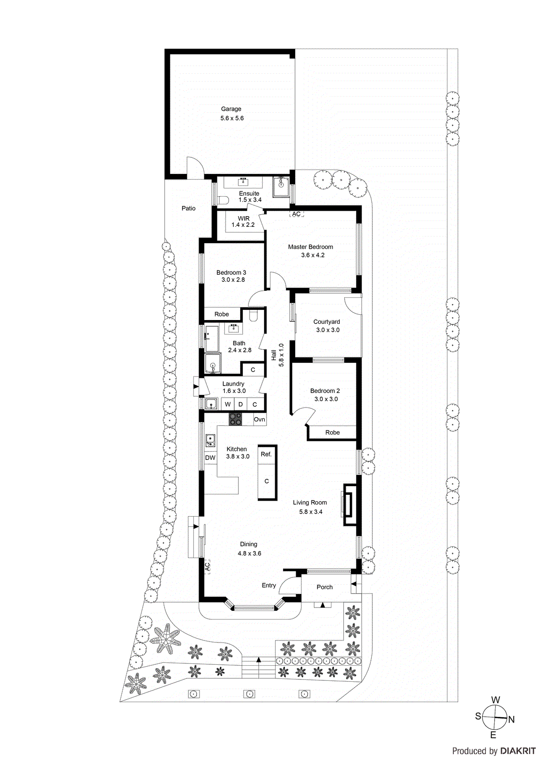 1/80 Bonanza Road, Beaumaris VIC 3193 - Floorplan