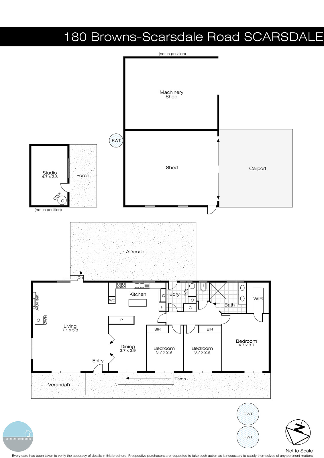 180 Browns-Scarsdale Road, Scarsdale VIC 3351 - Floorplan