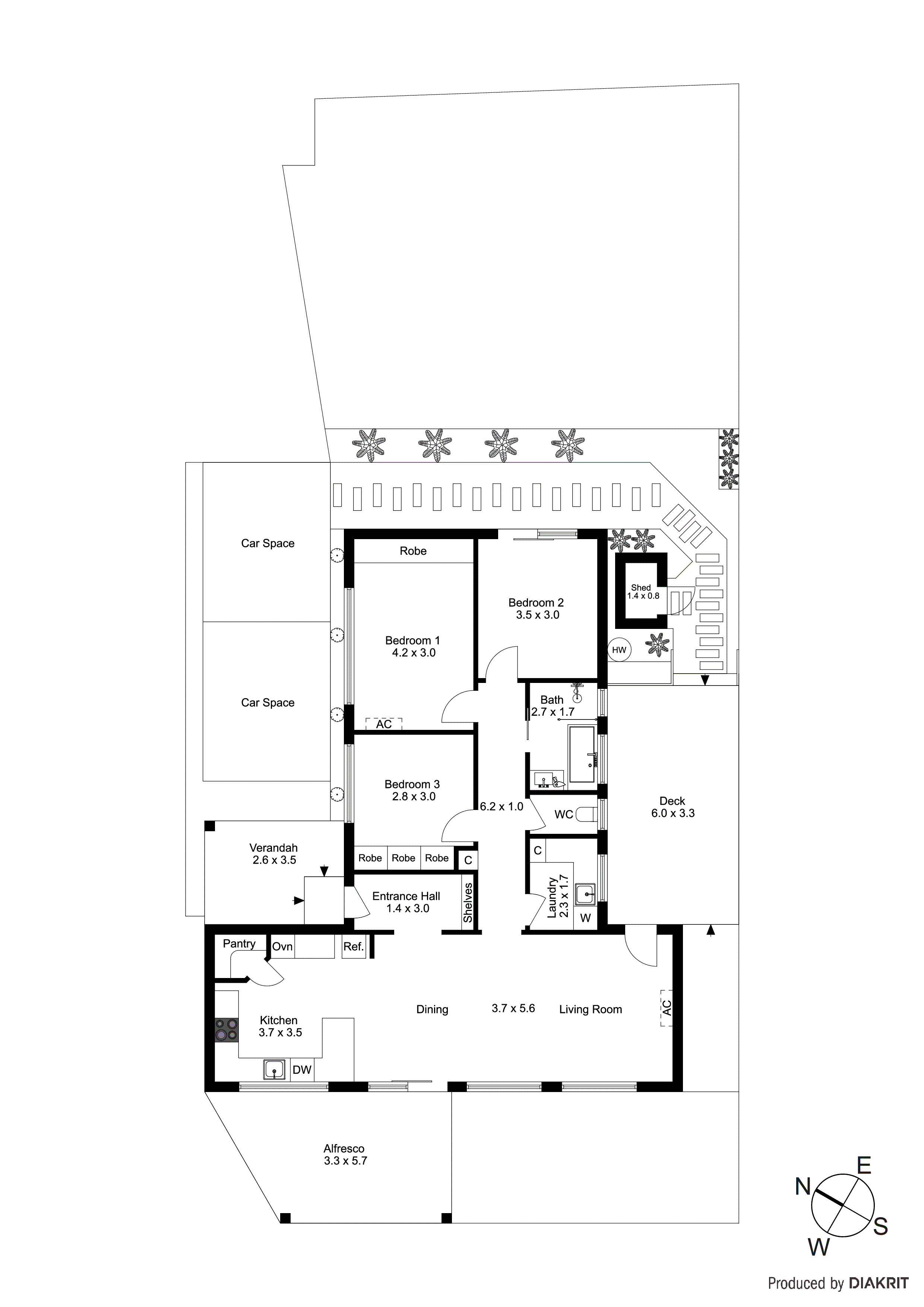 1/80 Kirkwood Avenue, Seaford VIC 3198 - Floorplan
