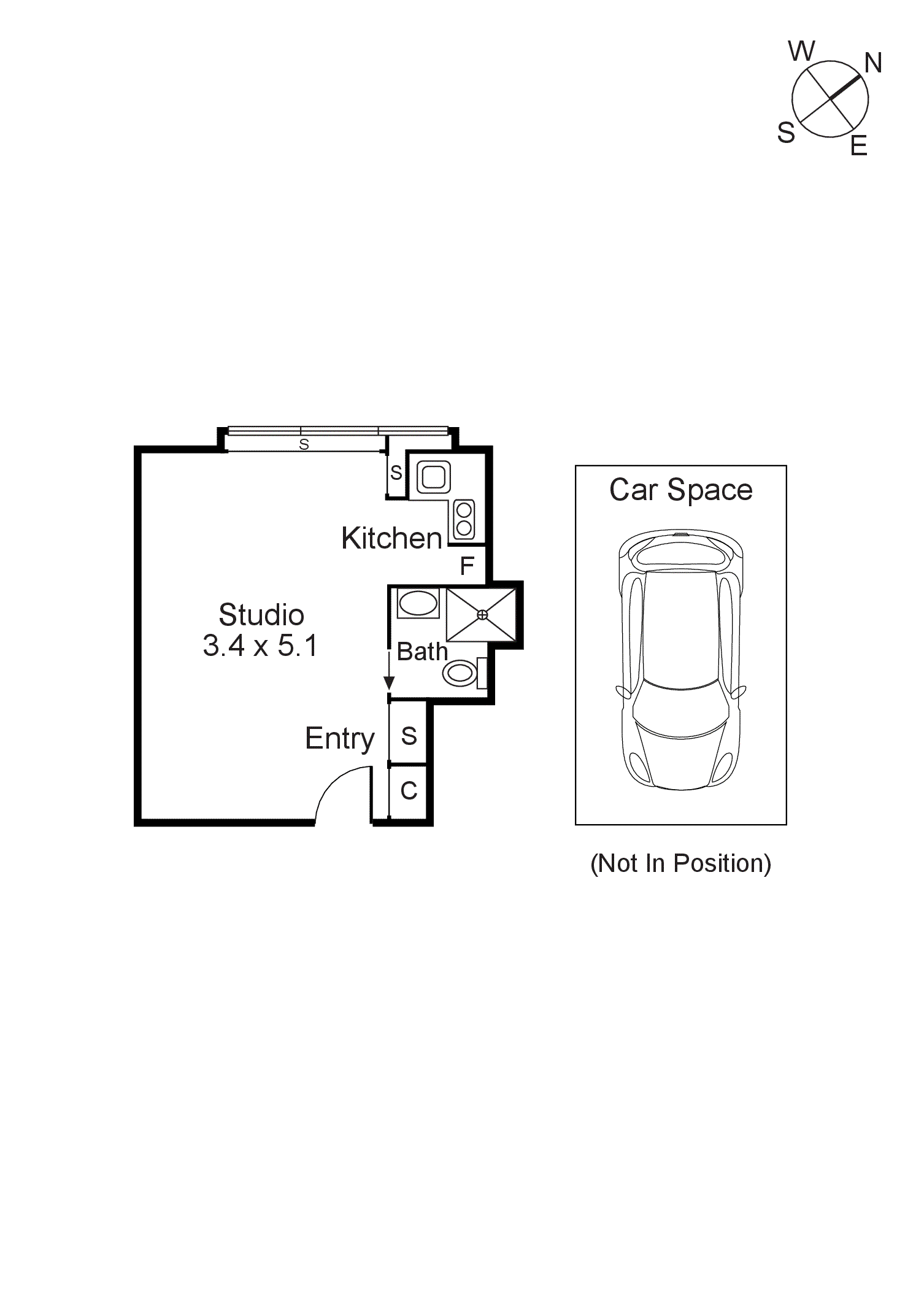 18/1 Acland Street, St Kilda VIC 3182 - Floorplan