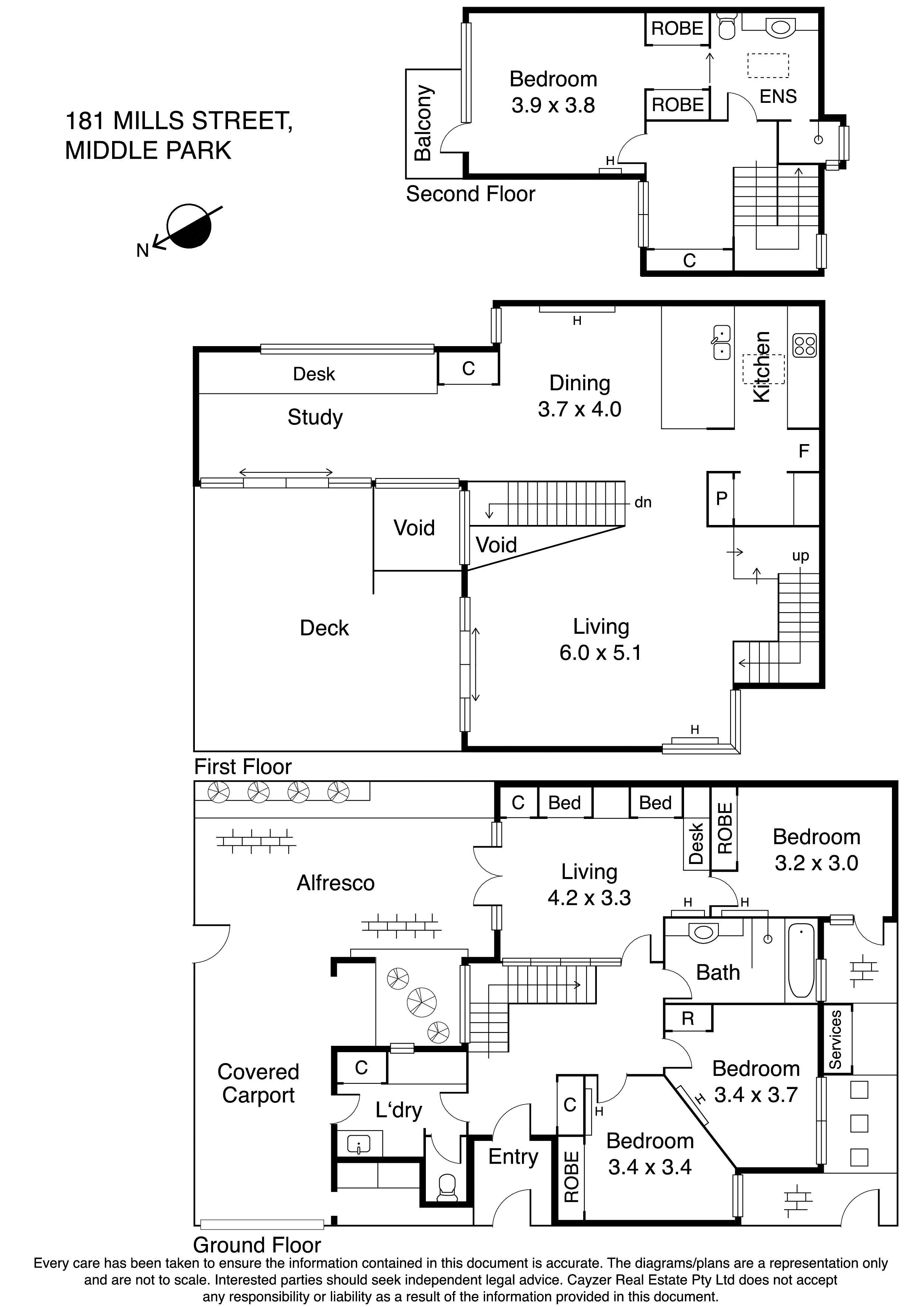 181 Mills Street, MIDDLE PARK VIC 3206 - Floorplan