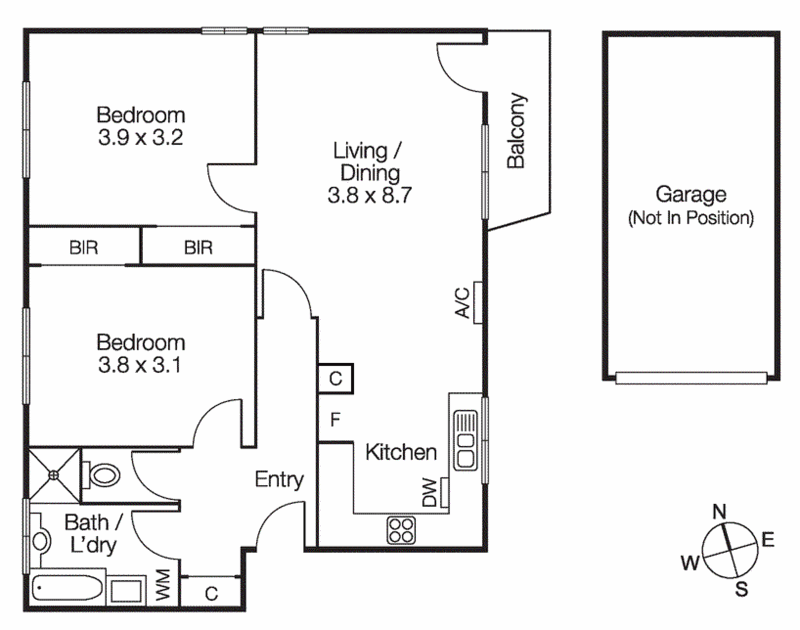 18/11 The Avenue, Balaclava VIC 3183 - Floorplan