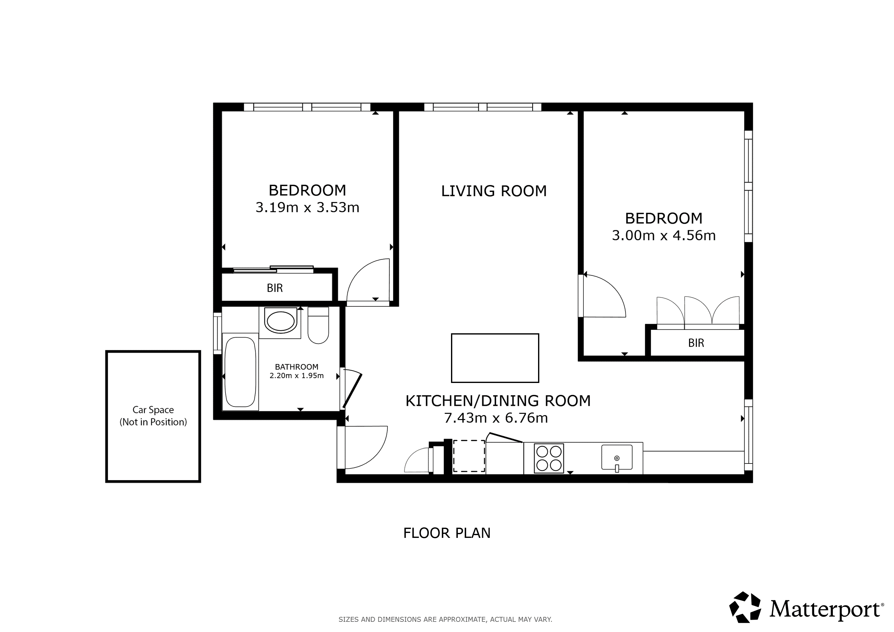 18/134 Brighton Road, Ripponlea VIC 3185 - Floorplan