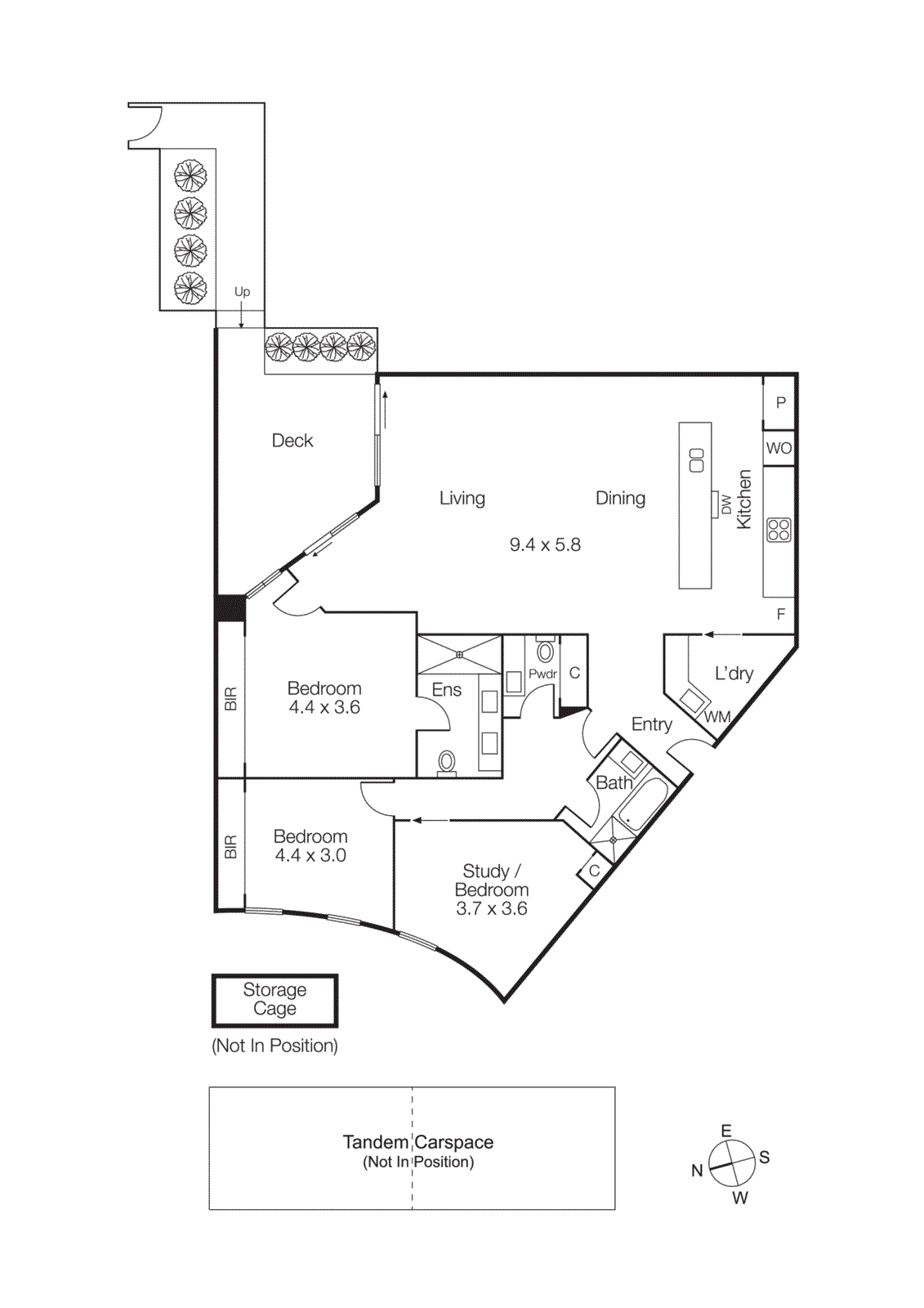 18/15 Beach Road, Hampton VIC 3188 - Floorplan