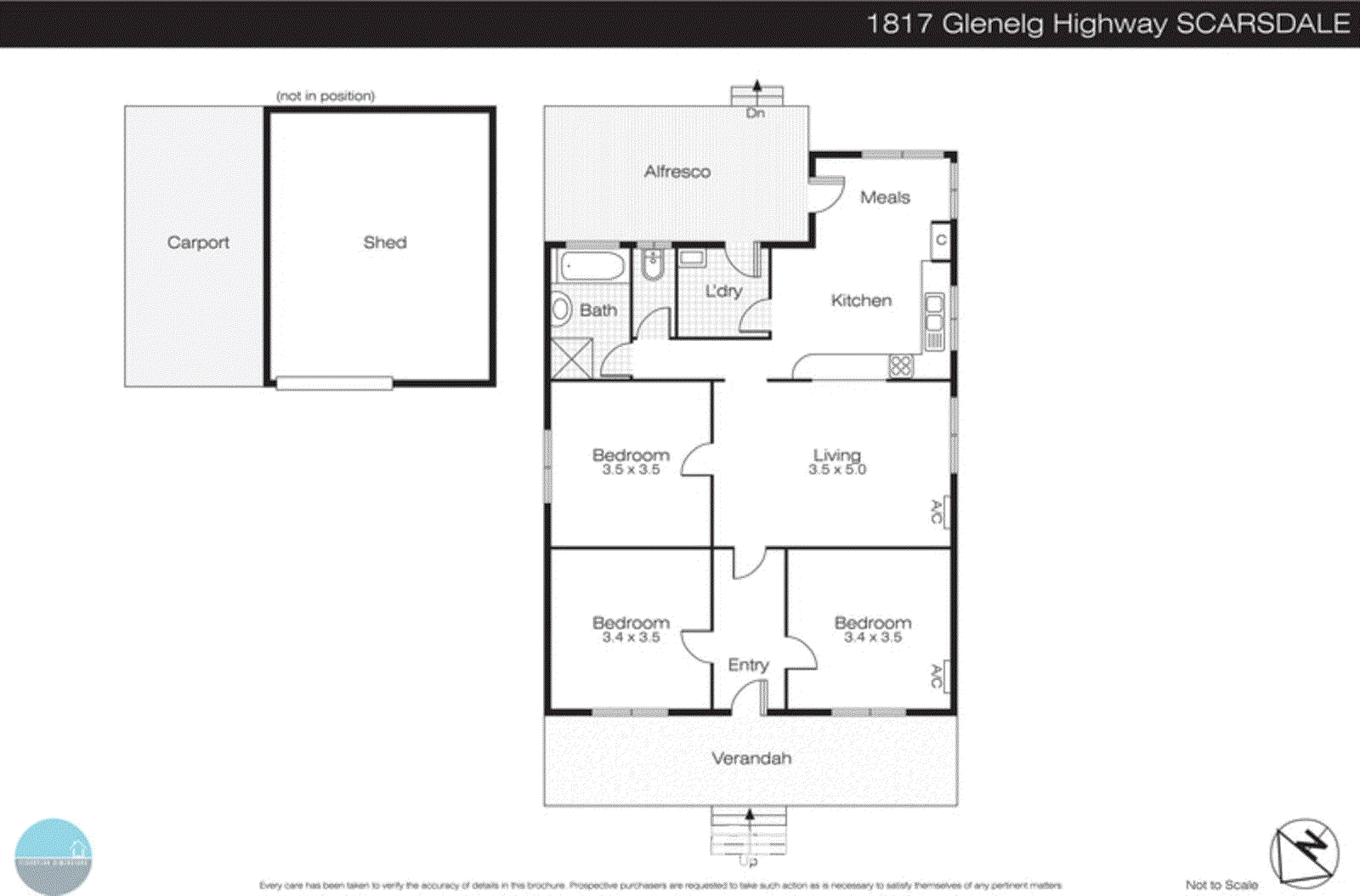 1817 Glenelg Highway, Smythesdale VIC 3351 - Floorplan