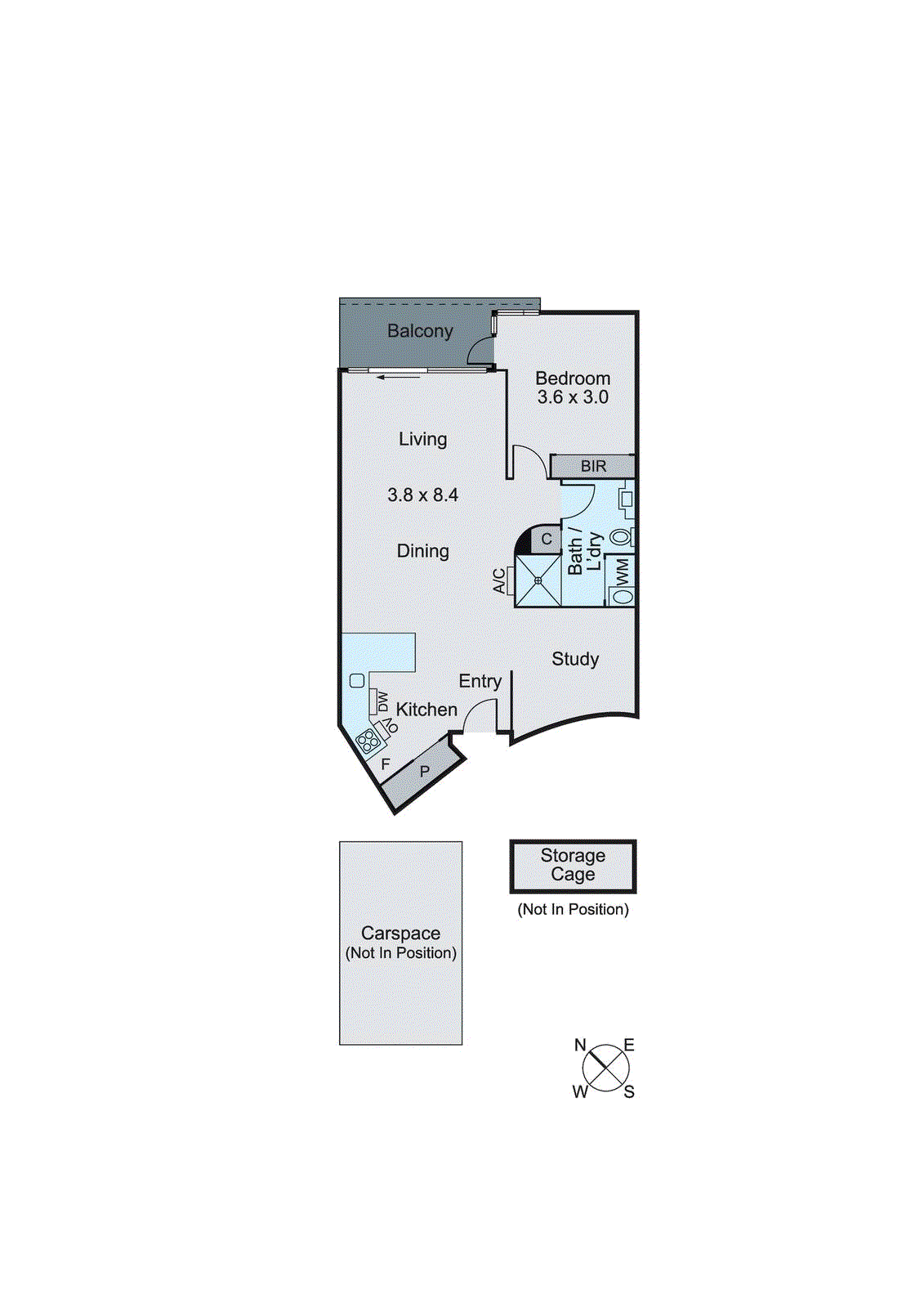 18/174 Peel Street, Windsor VIC 3181 - Floorplan