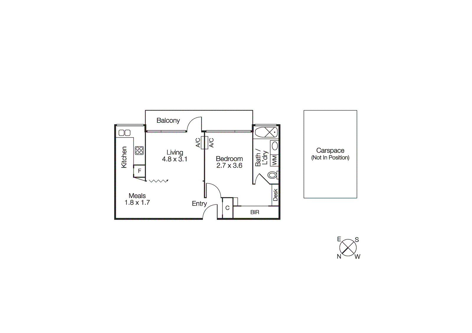 18/187 Beaconsfield Parade, Middle Park VIC 3206 - Floorplan