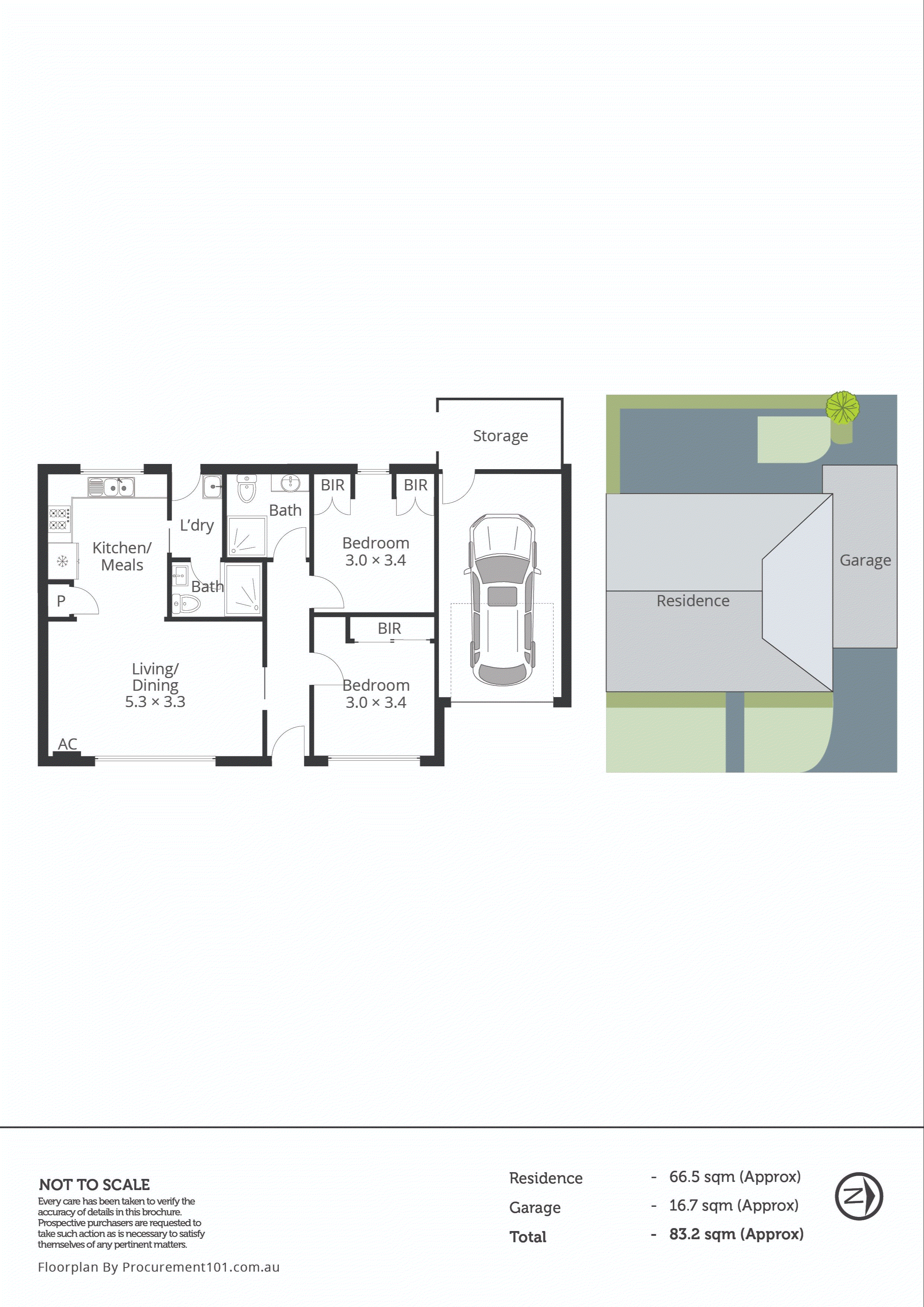 18/196 Corrigan Road, Noble Park VIC 3174 - Floorplan