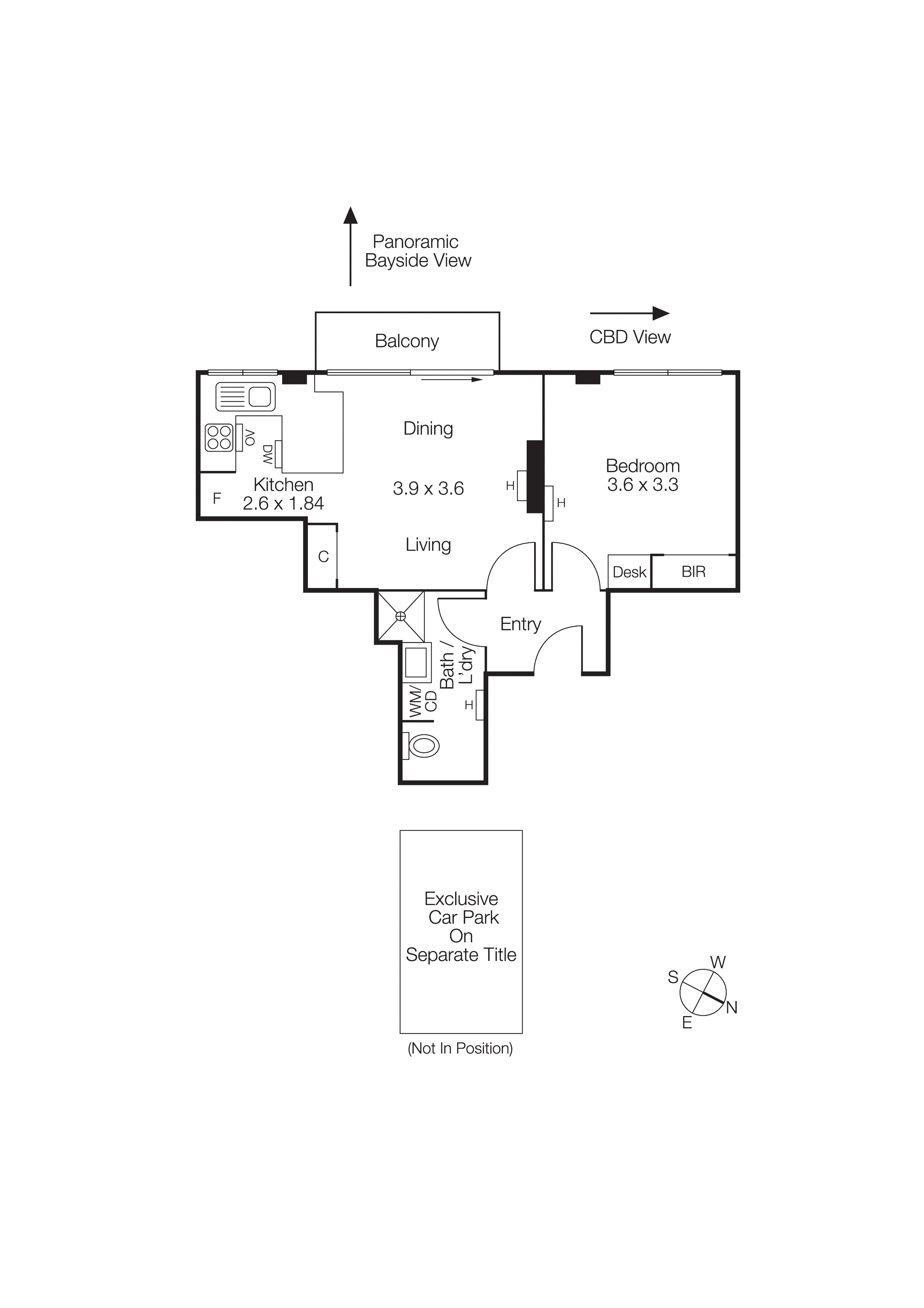 18/2-4 Heather Street, South Melbourne VIC 3205 - Floorplan