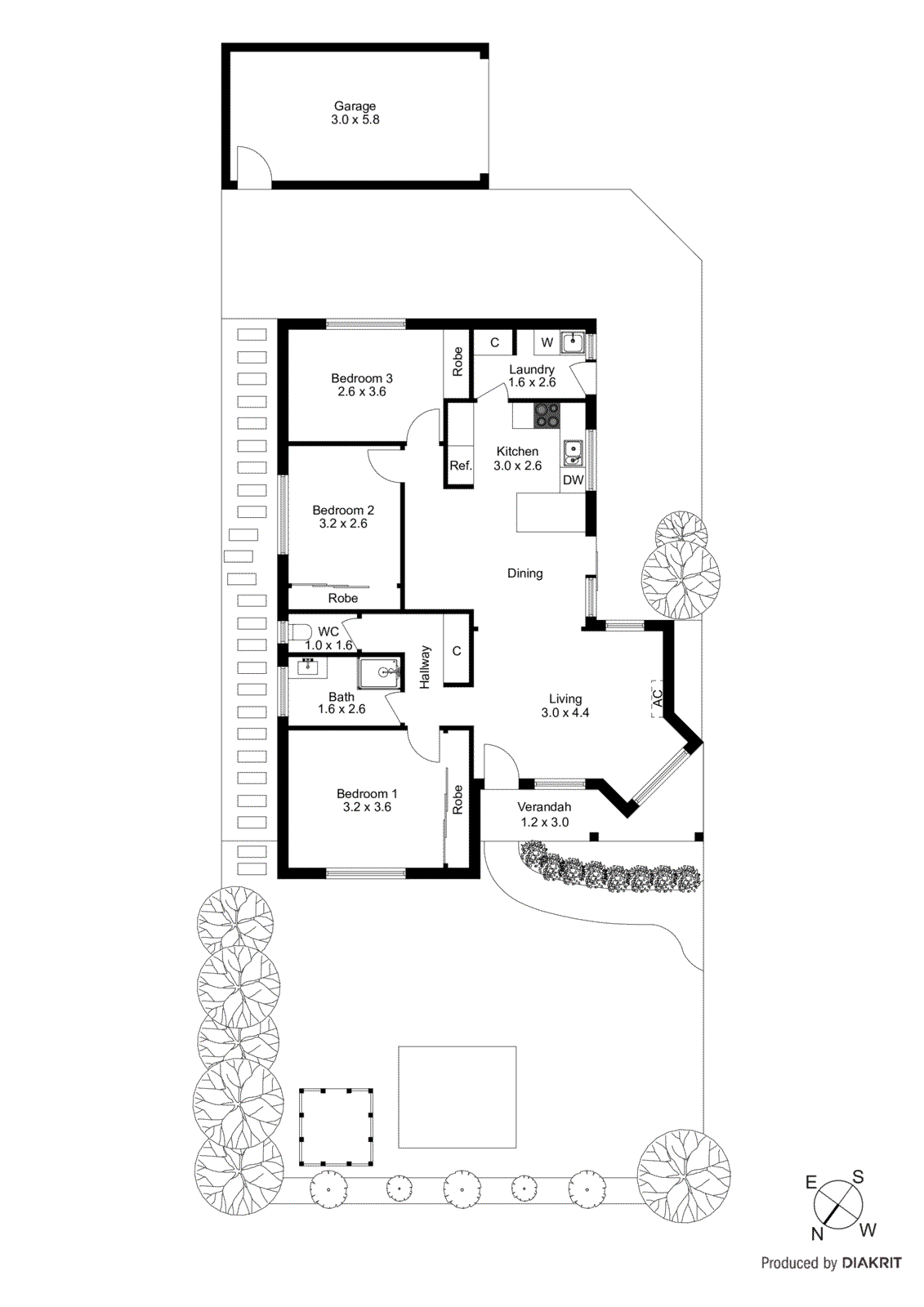 1/82 Edithvale Road, Edithvale VIC 3196 - Floorplan