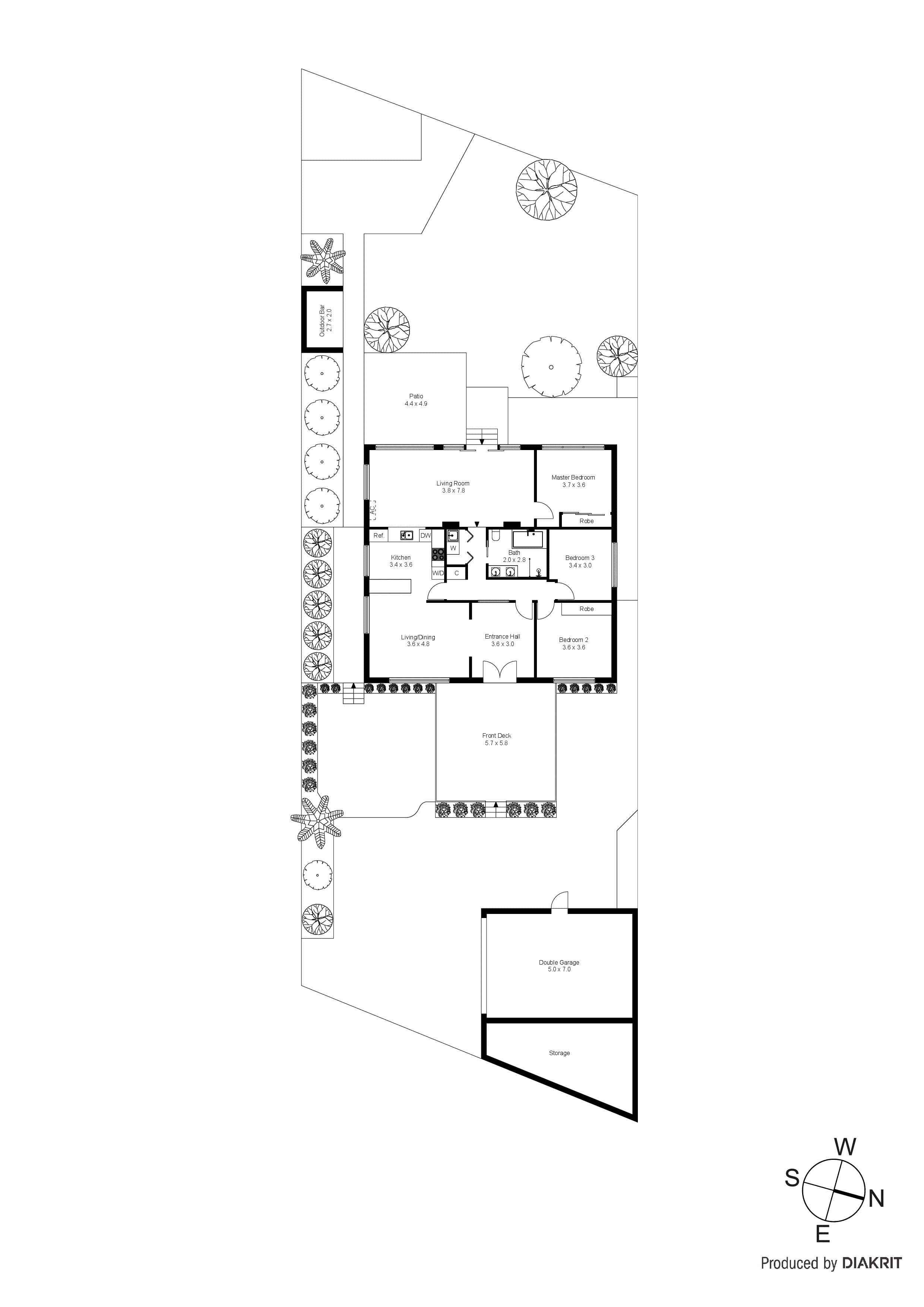 182 Old Wells Road, Seaford VIC 3198 - Floorplan