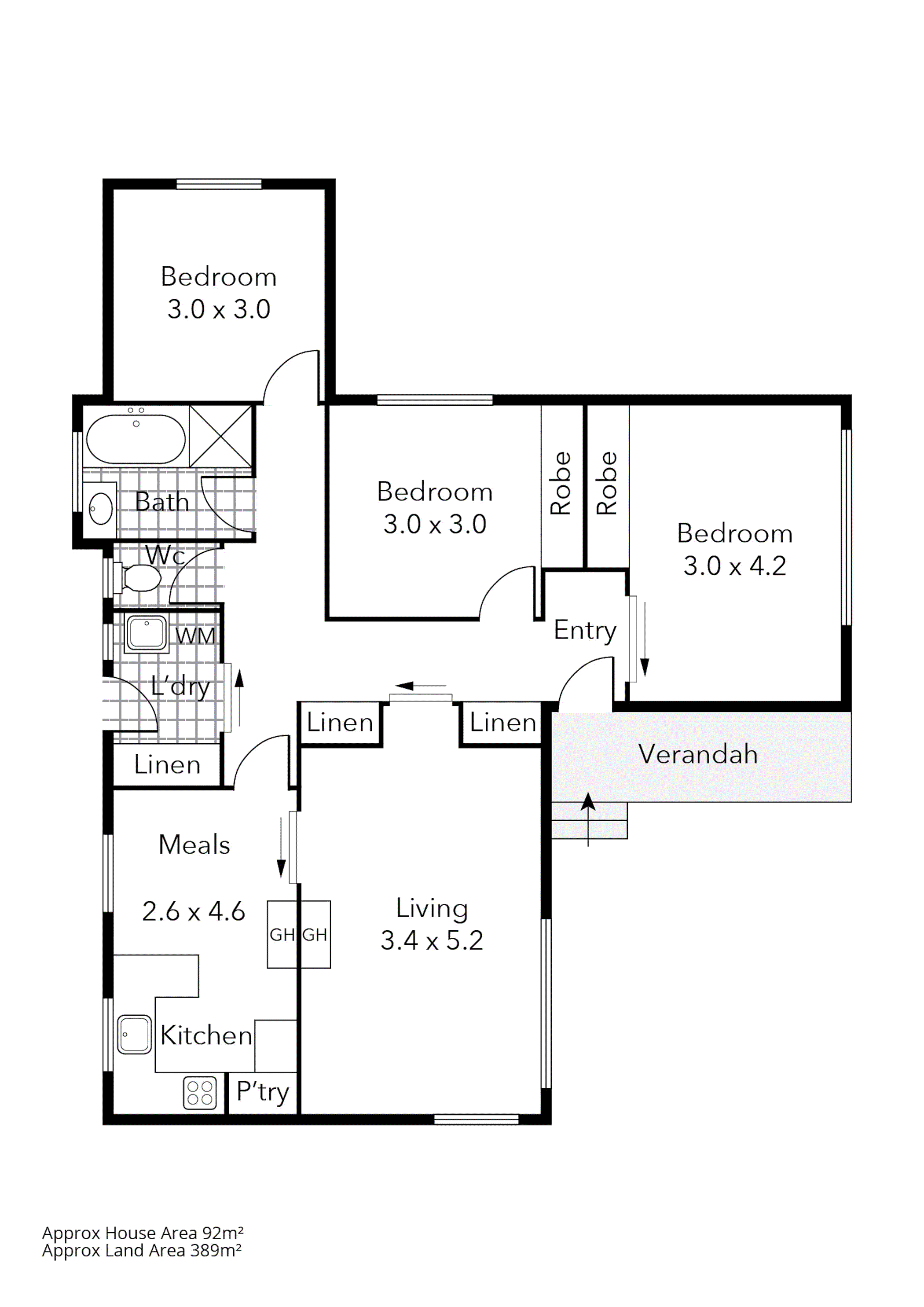 18/216 Forest Street, Wendouree VIC 3355 - Floorplan