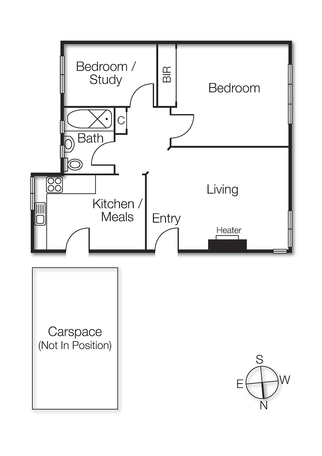18/23-25 Charnwood Road, St Kilda VIC 3182 - Floorplan