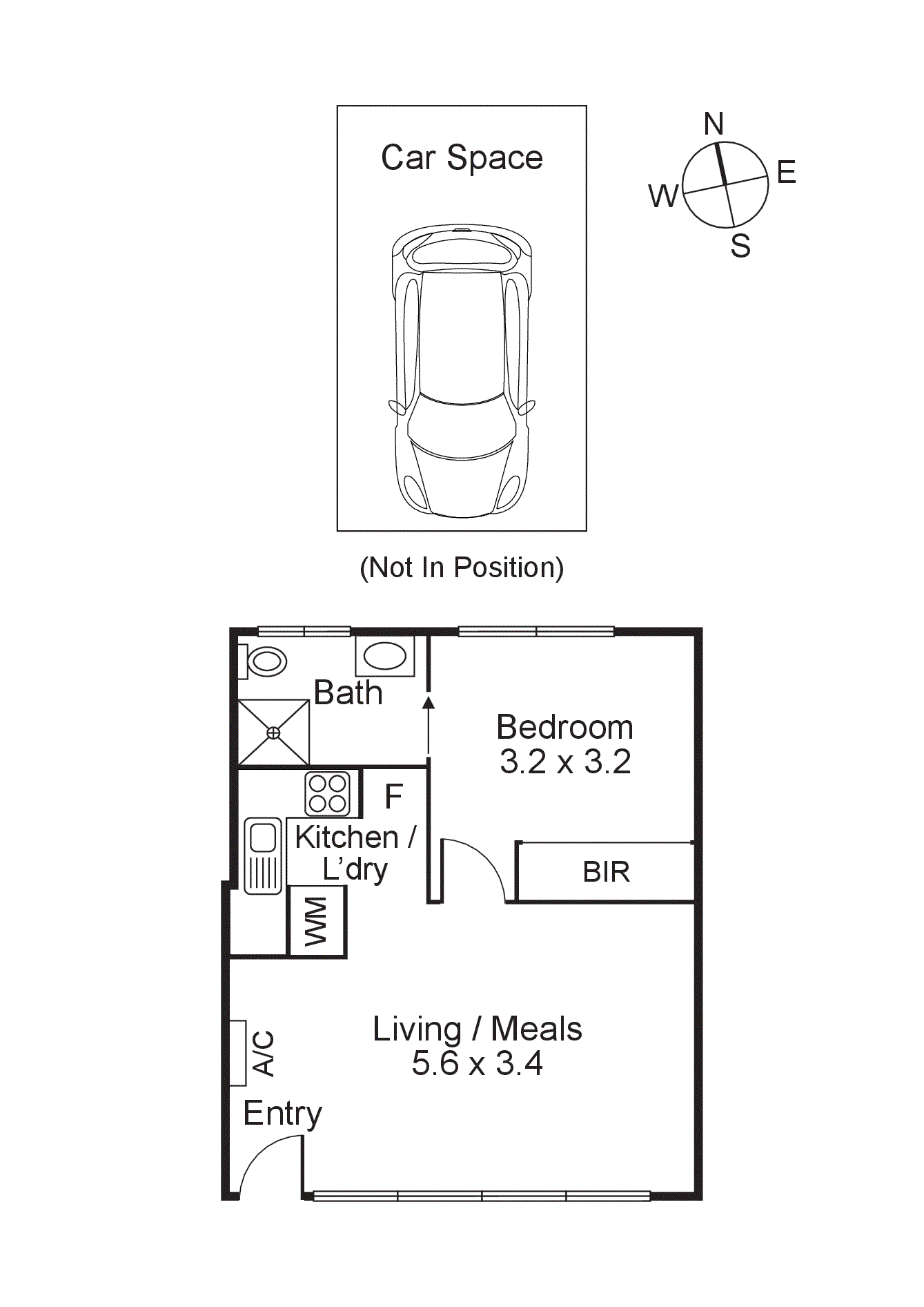 18/23 Hawthorn Grove, Hawthorn VIC 3122 - Floorplan
