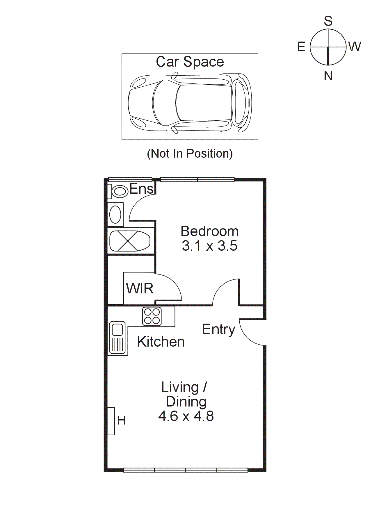 18/244 Mary Street, Richmond VIC 3121 - Floorplan