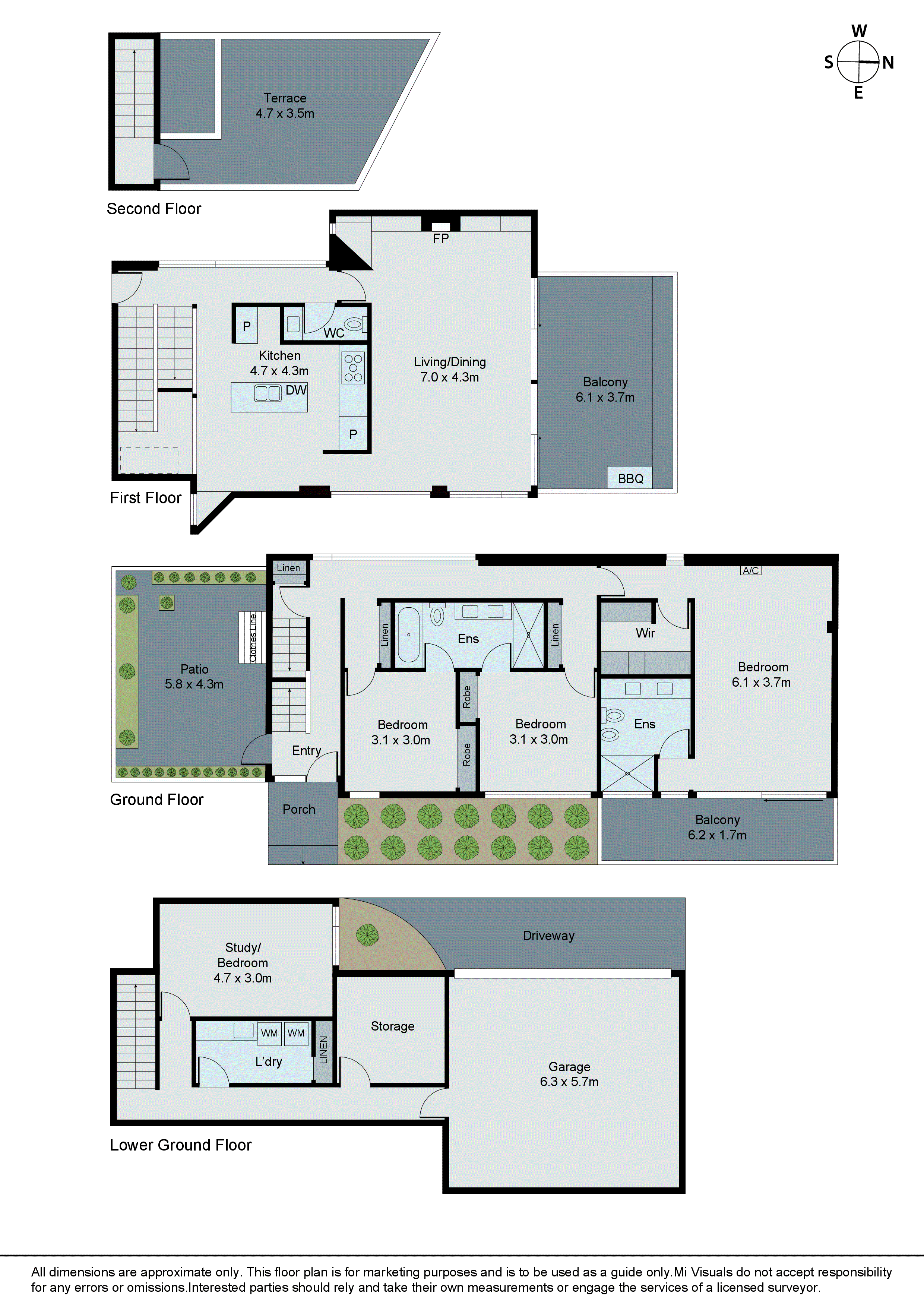 1/83 Grange Road, Toorak VIC 3142 - Floorplan