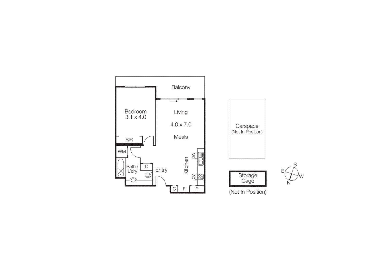 18/3 Seisman Place, Port Melbourne VIC 3207 - Floorplan