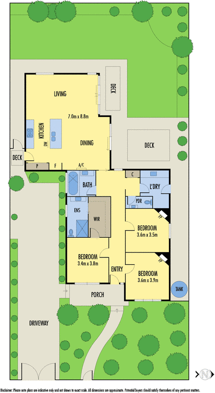 183 Shannon Avenue, Manifold Heights VIC 3218 - Floorplan