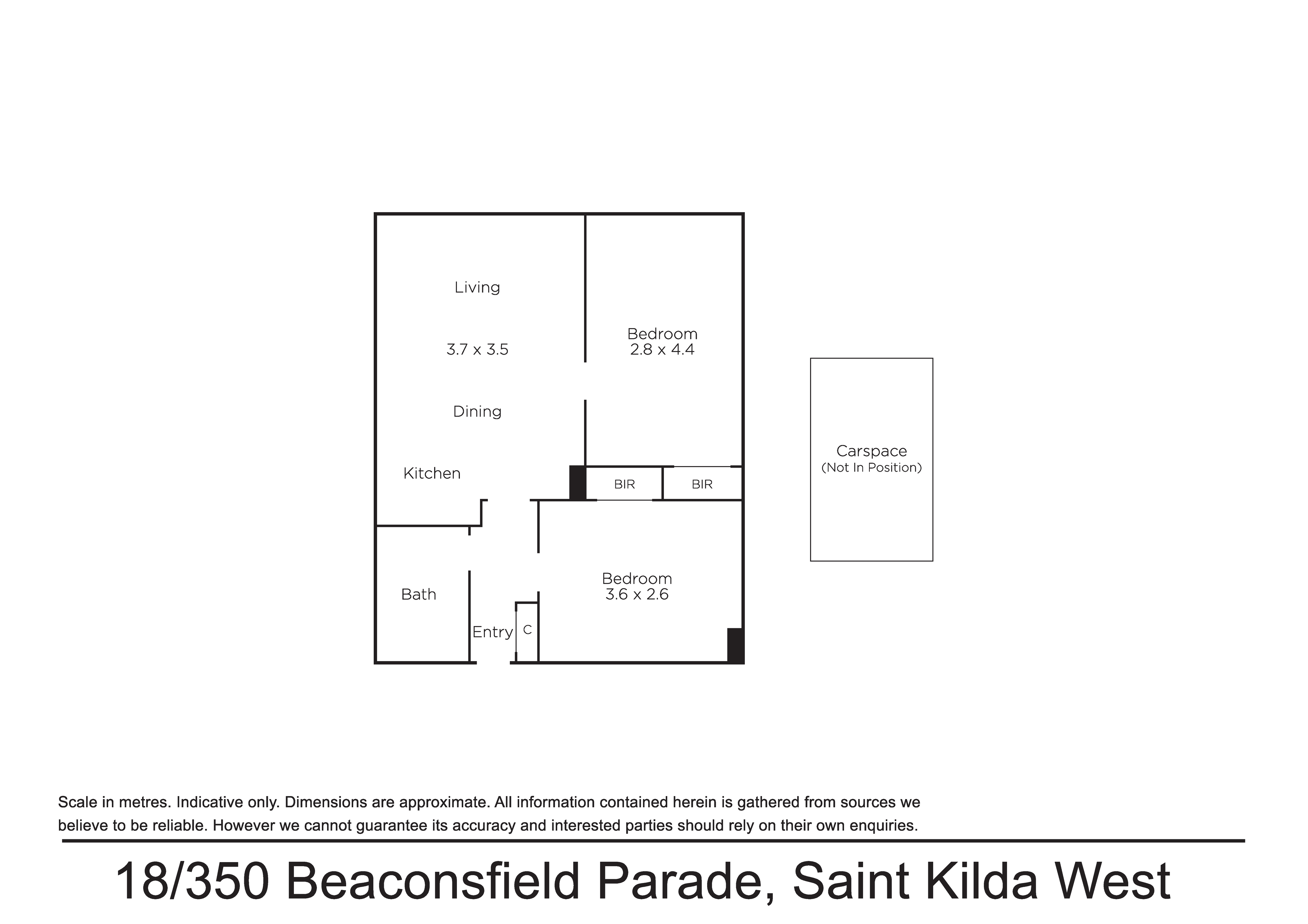 18/350 Beaconsfield Parade, St Kilda West, 3182