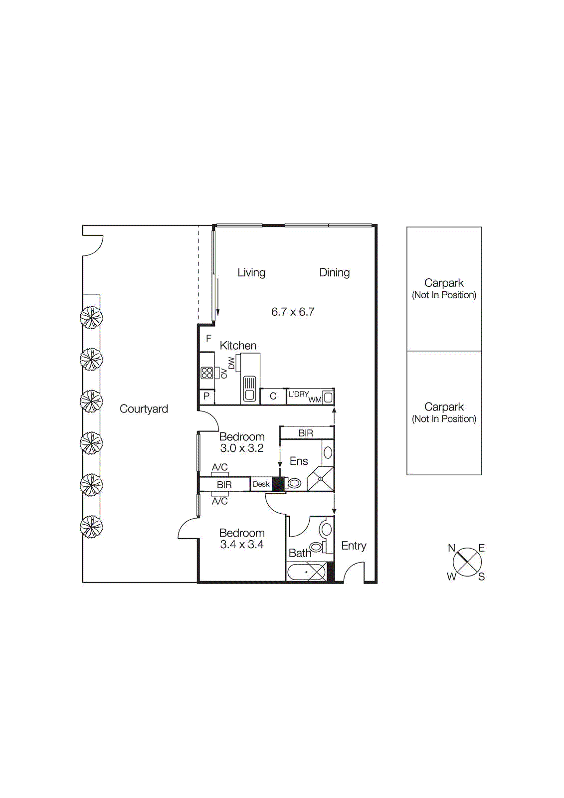 1/84-86 Westbury Street, Balaclava VIC 3183 - Floorplan