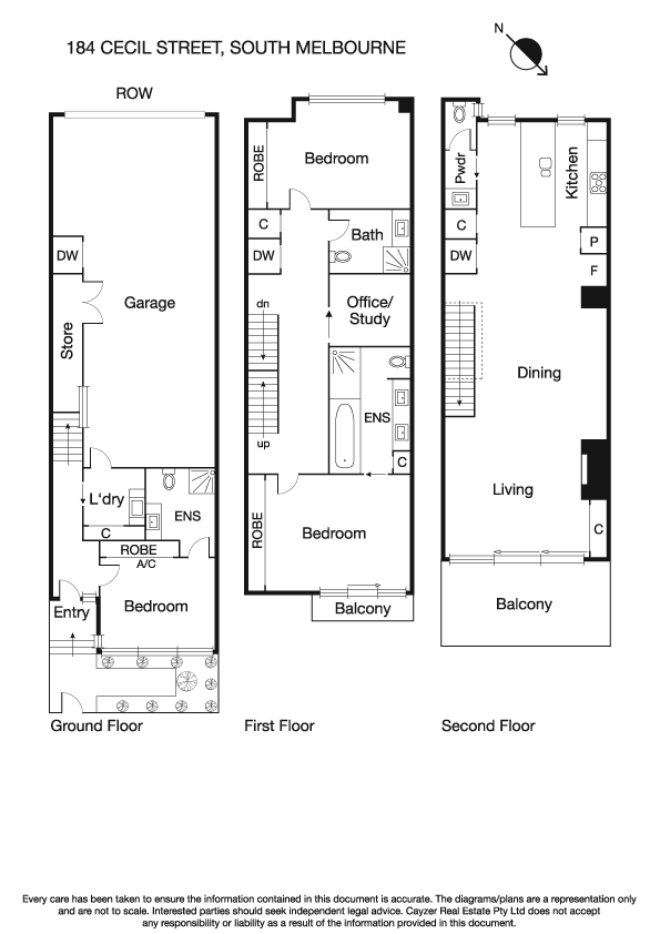 184 Cecil Street, SOUTH MELBOURNE VIC 3205 - Floorplan