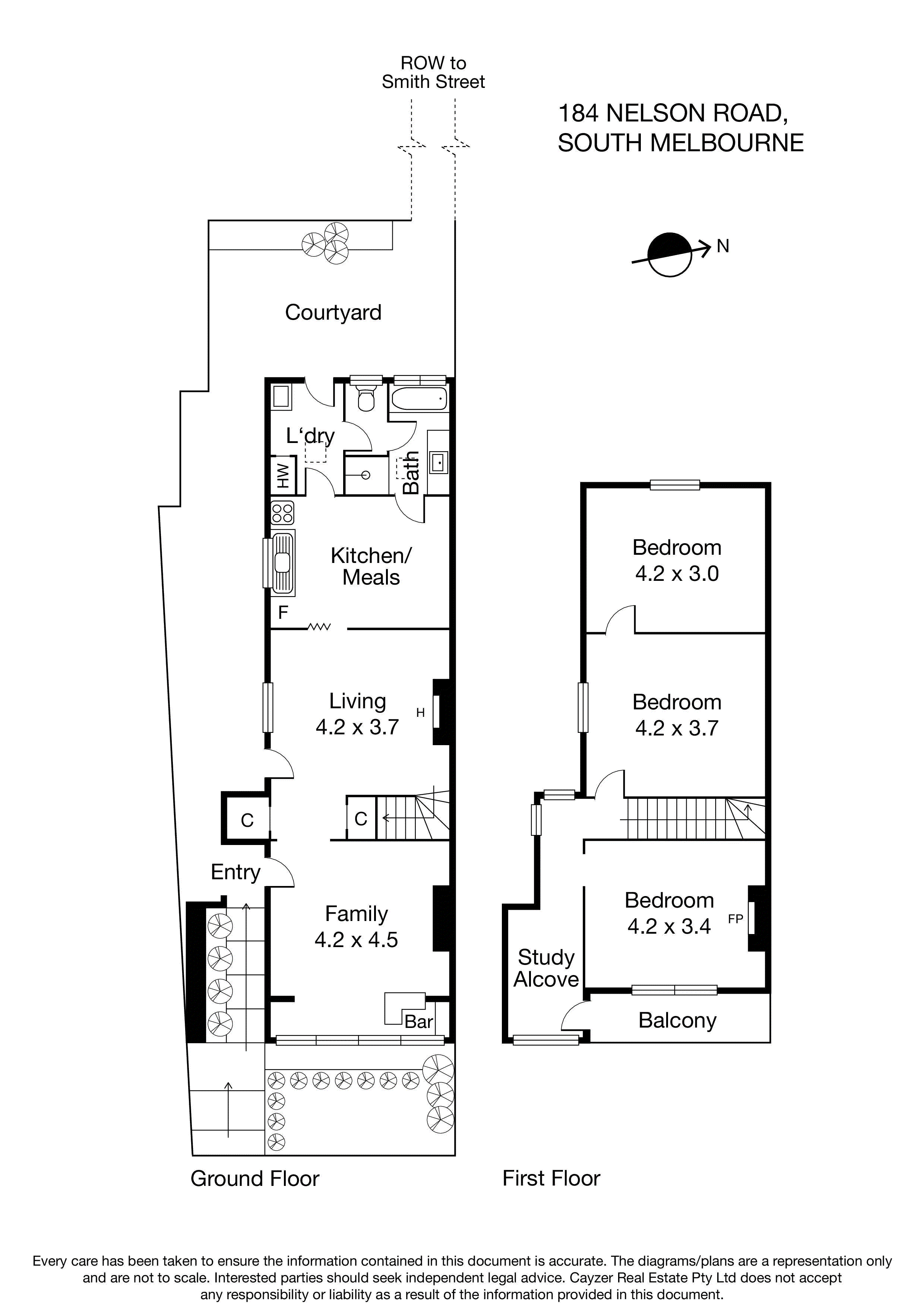 184 Nelson Road, SOUTH MELBOURNE VIC 3205 - Floorplan
