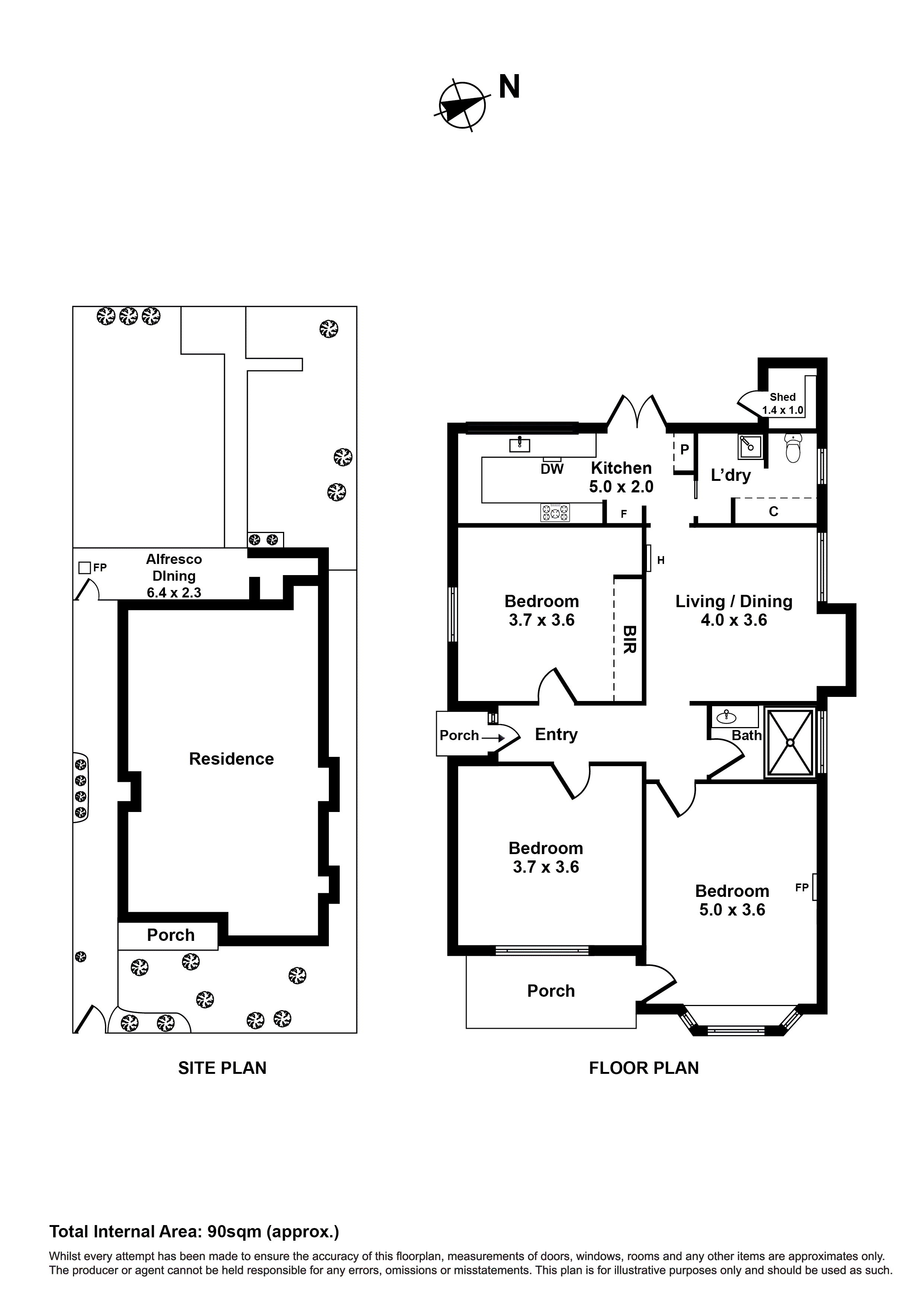 184 Queensville Street, Kingsville VIC 3012 - Floorplan
