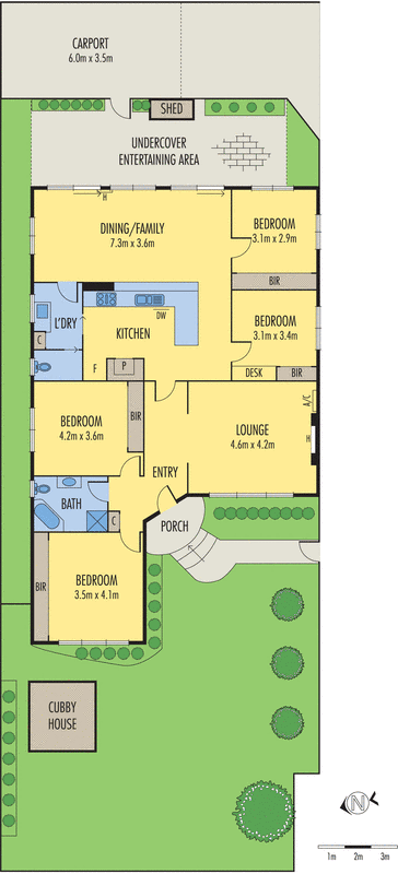 1/84 View Street, Clayton VIC 3168 - Floorplan