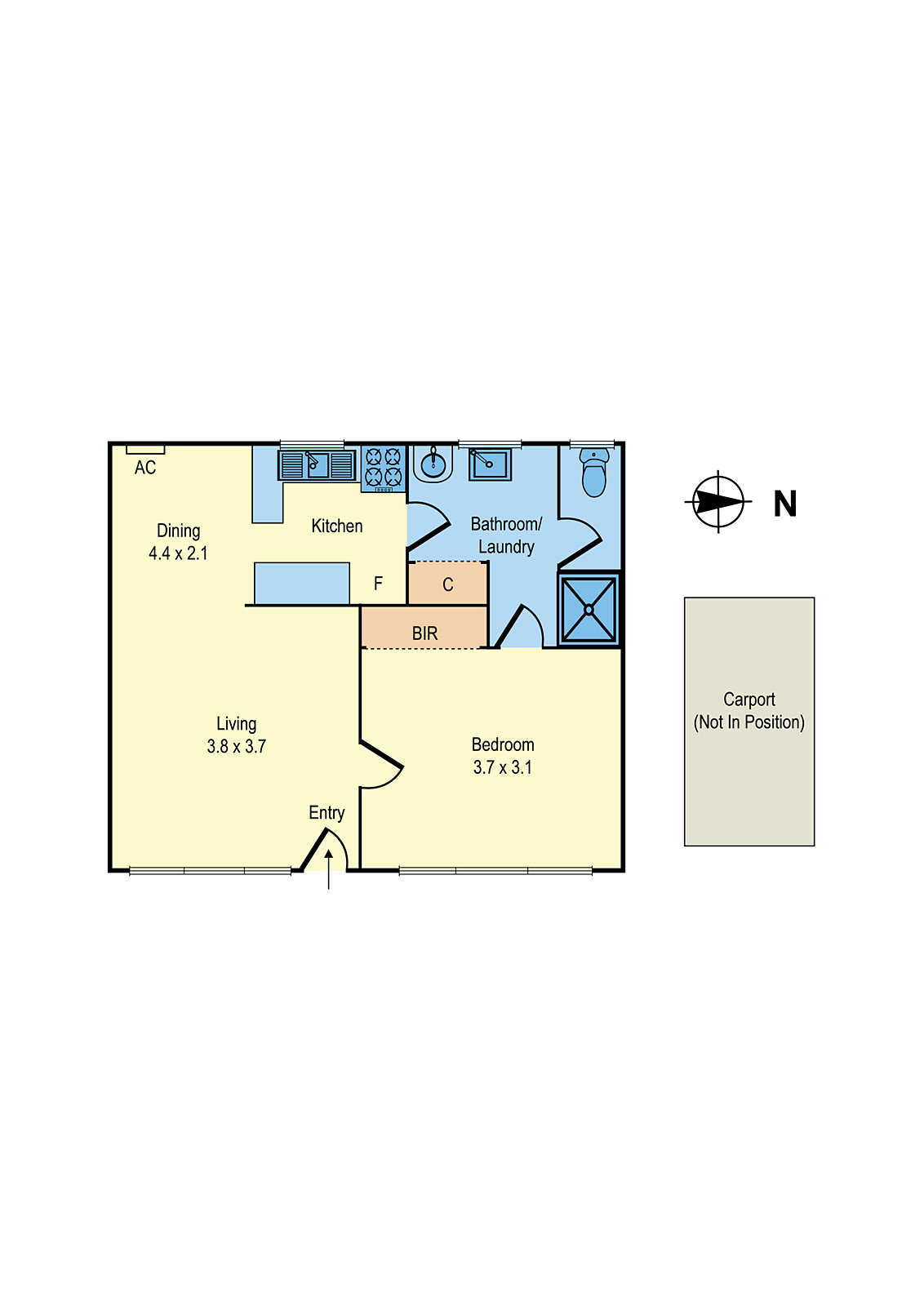 18/5 Brindisi Street, Mentone VIC 3194 - Floorplan
