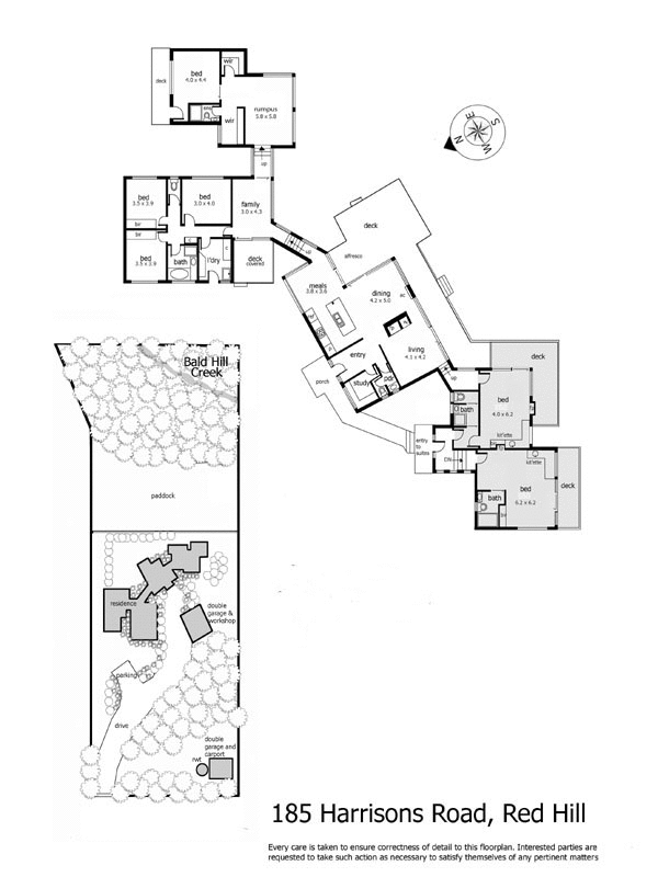 185 Harrisons Road, RED HILL VIC 3937 - Floorplan