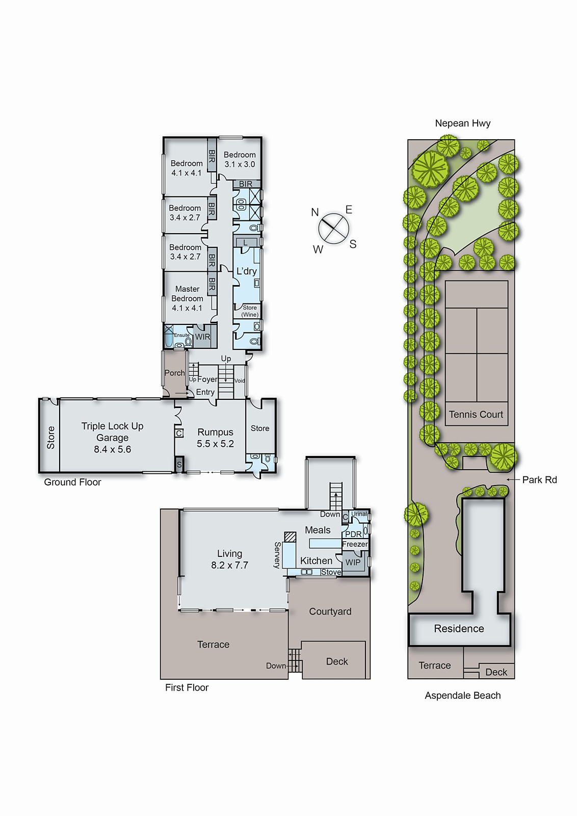 185 Nepean Highway, Aspendale VIC 3195 - Floorplan