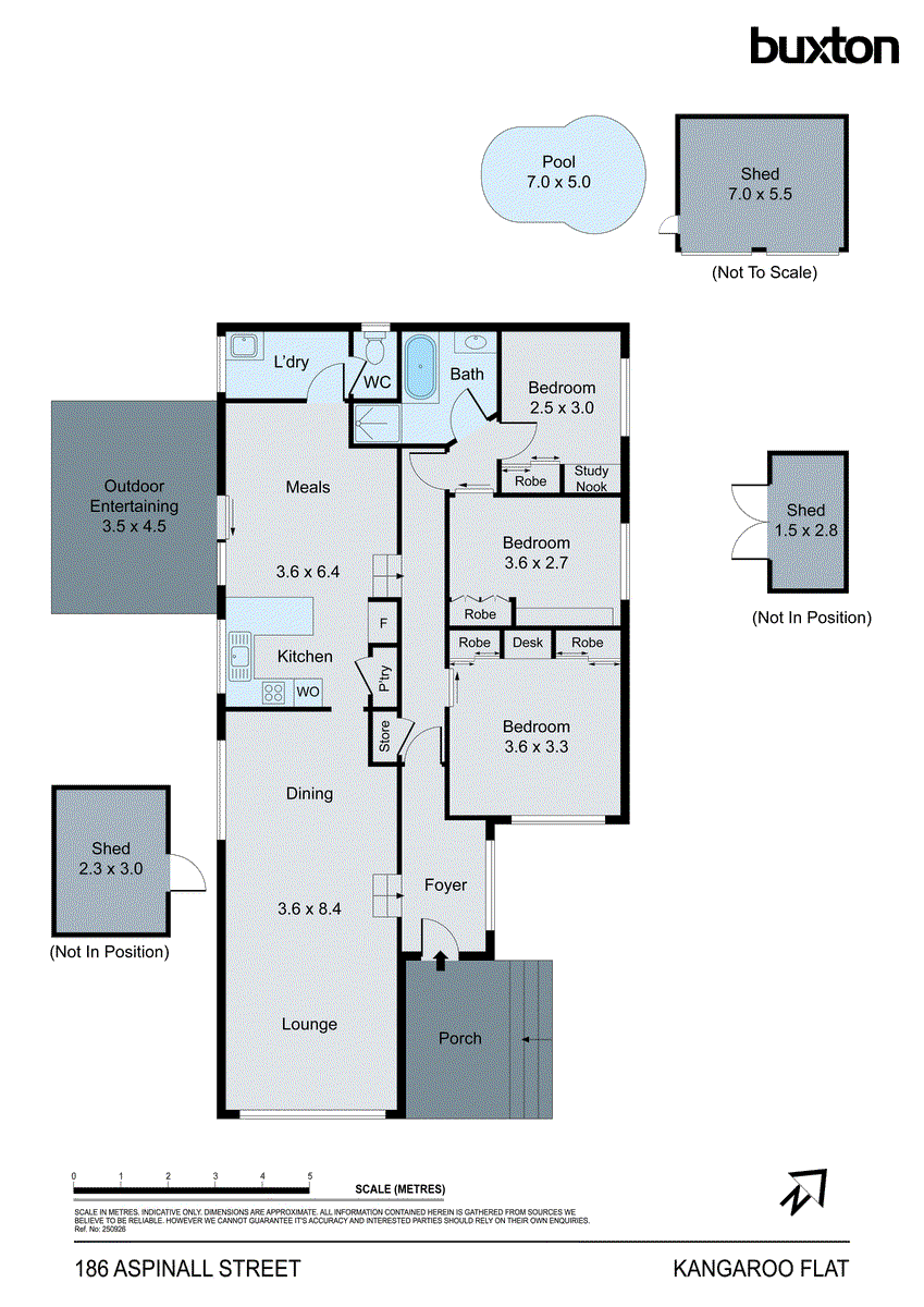 186 Aspinall Street, Kangaroo Flat VIC 3555 - Floorplan