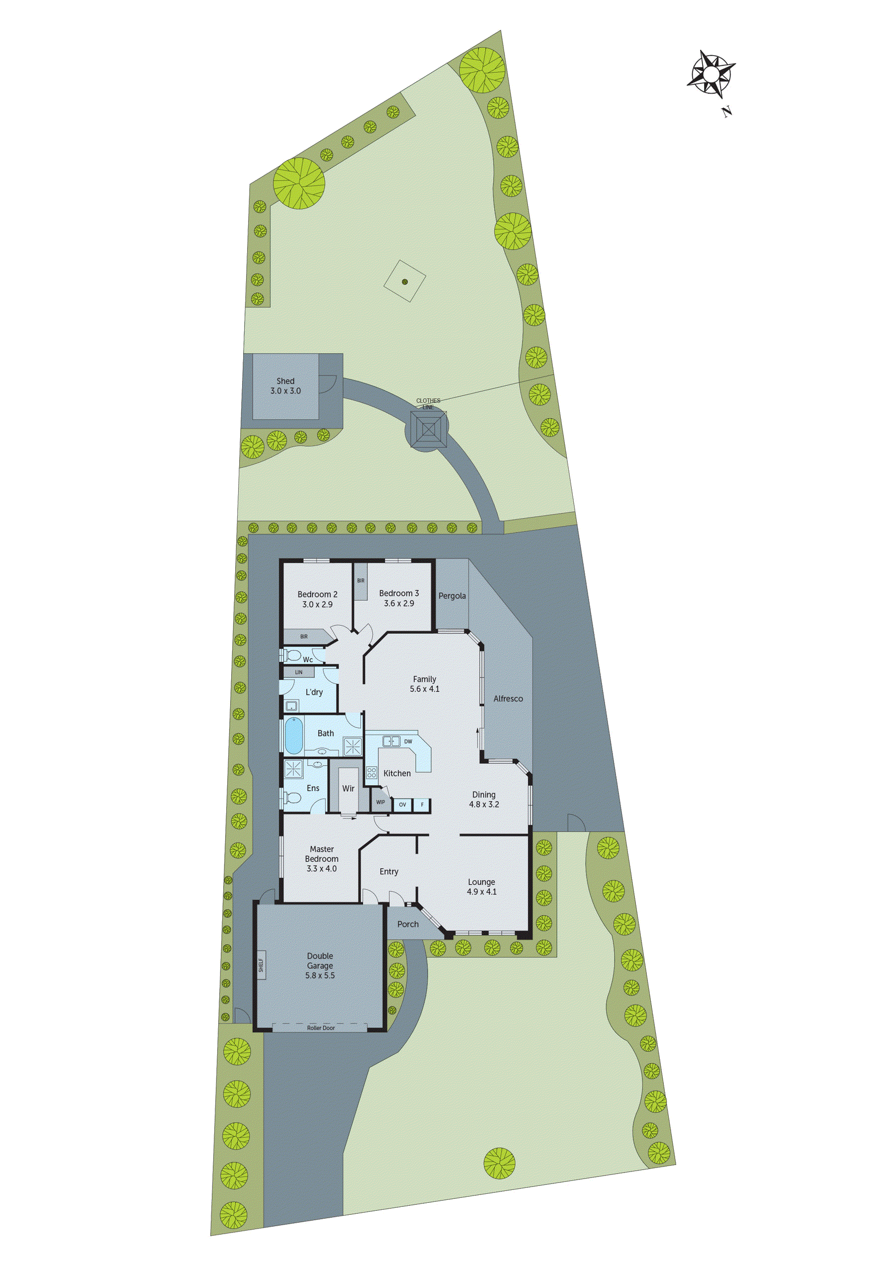 187 Bay Shore Avenue, Clifton Springs VIC 3222 - Floorplan