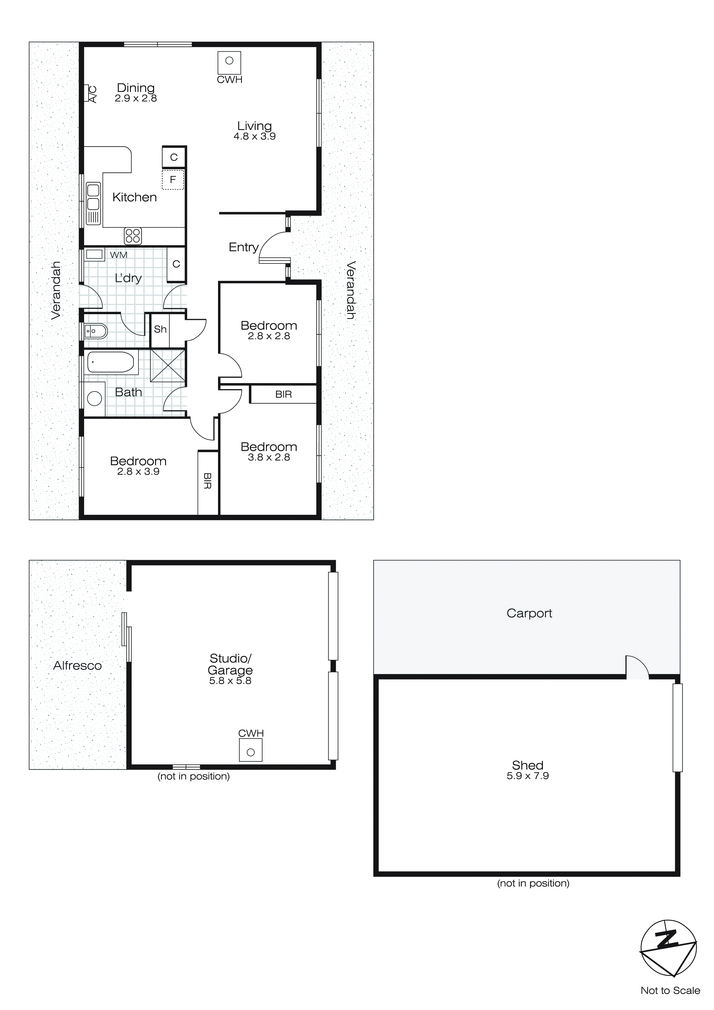 187 Vermont Road, Smythesdale VIC 3351 - Floorplan