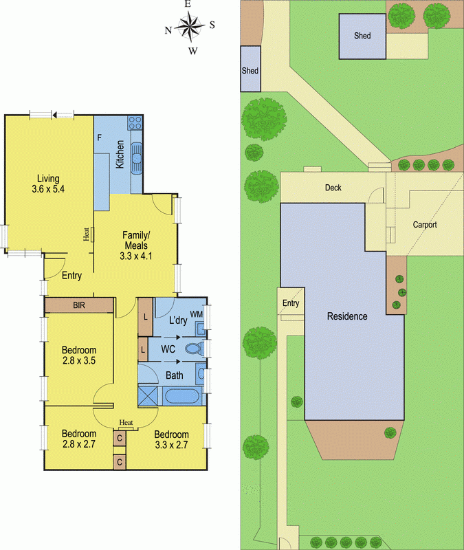 187 Wilsons Road, WHITTINGTON VIC 3219 - Floorplan
