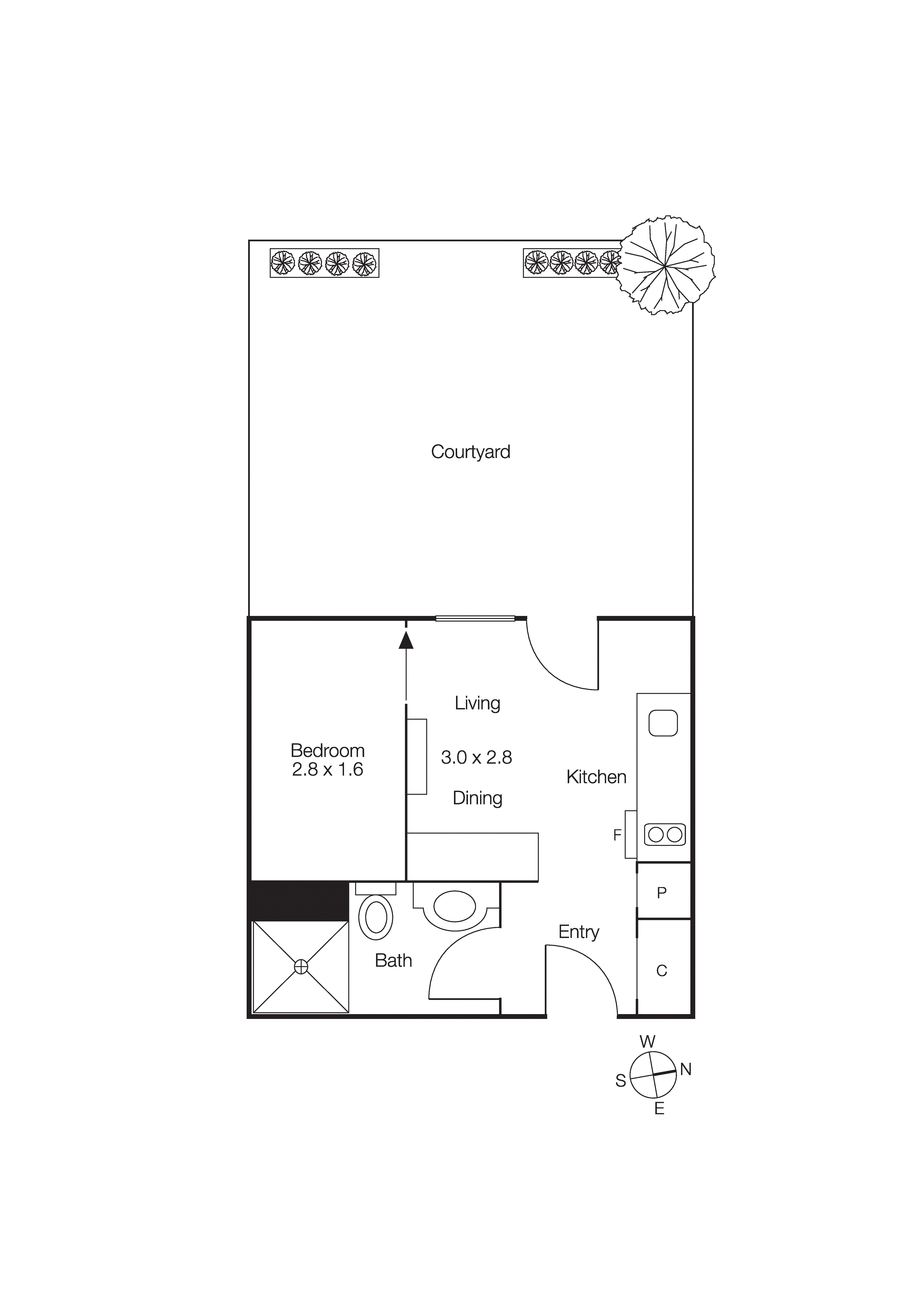 18/72 High Street, Windsor VIC 3181 - Floorplan