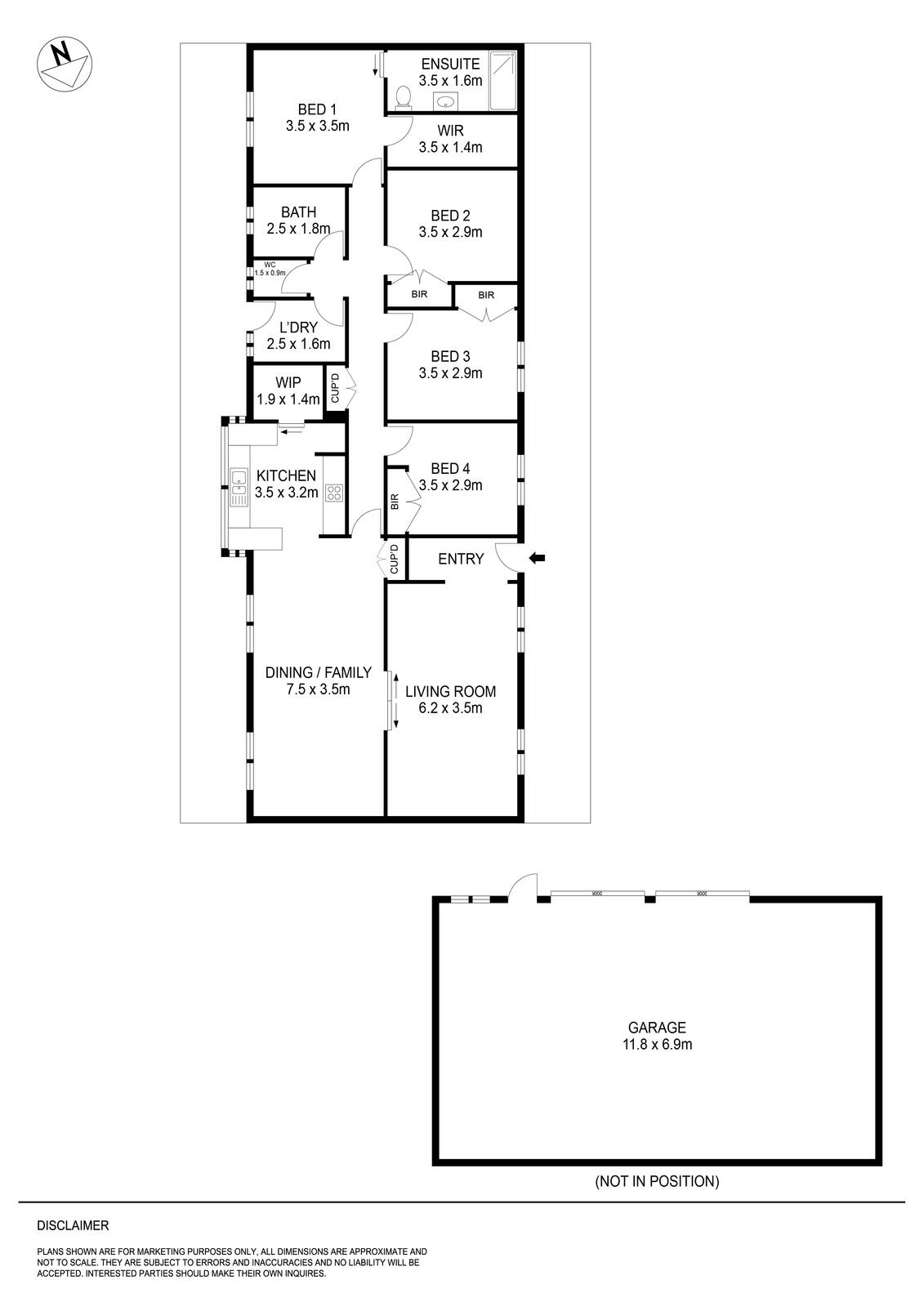 1876 Colac Ballarat Road, Rokewood VIC 3330 - Floorplan