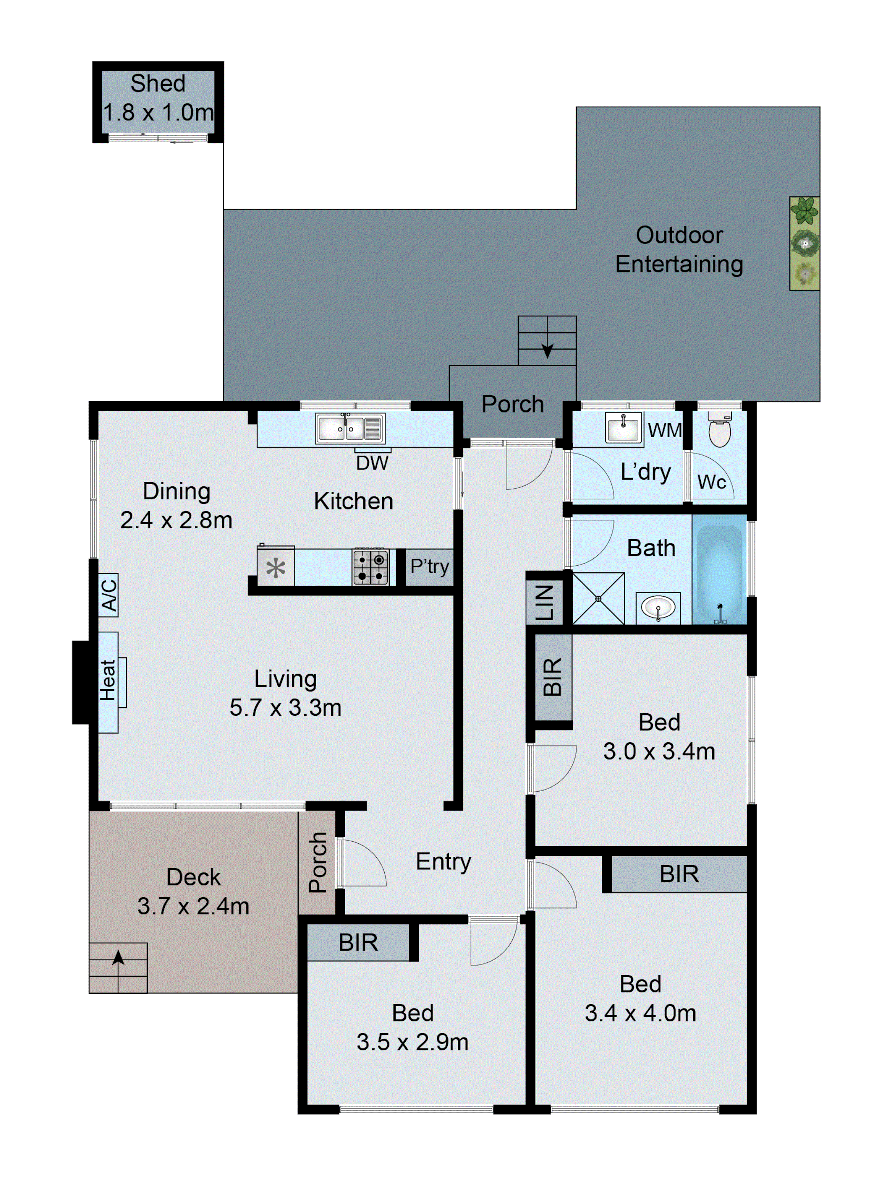187B Barrabool Road, Highton VIC 3216 - Floorplan